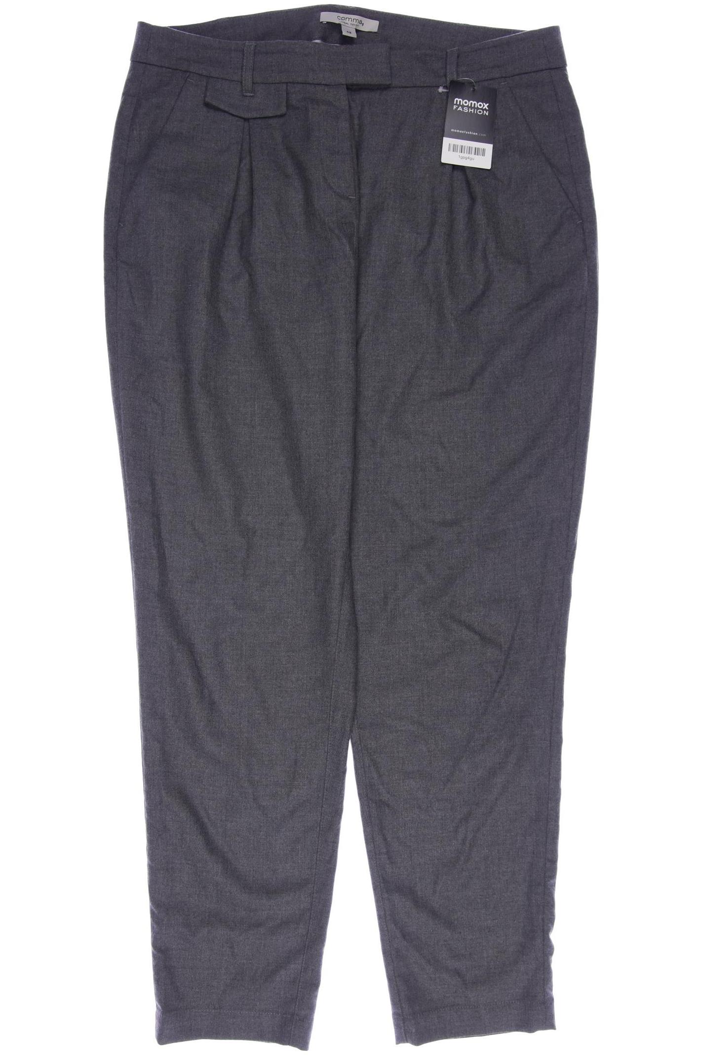 

Comma Damen Stoffhose, grau, Gr. 42
