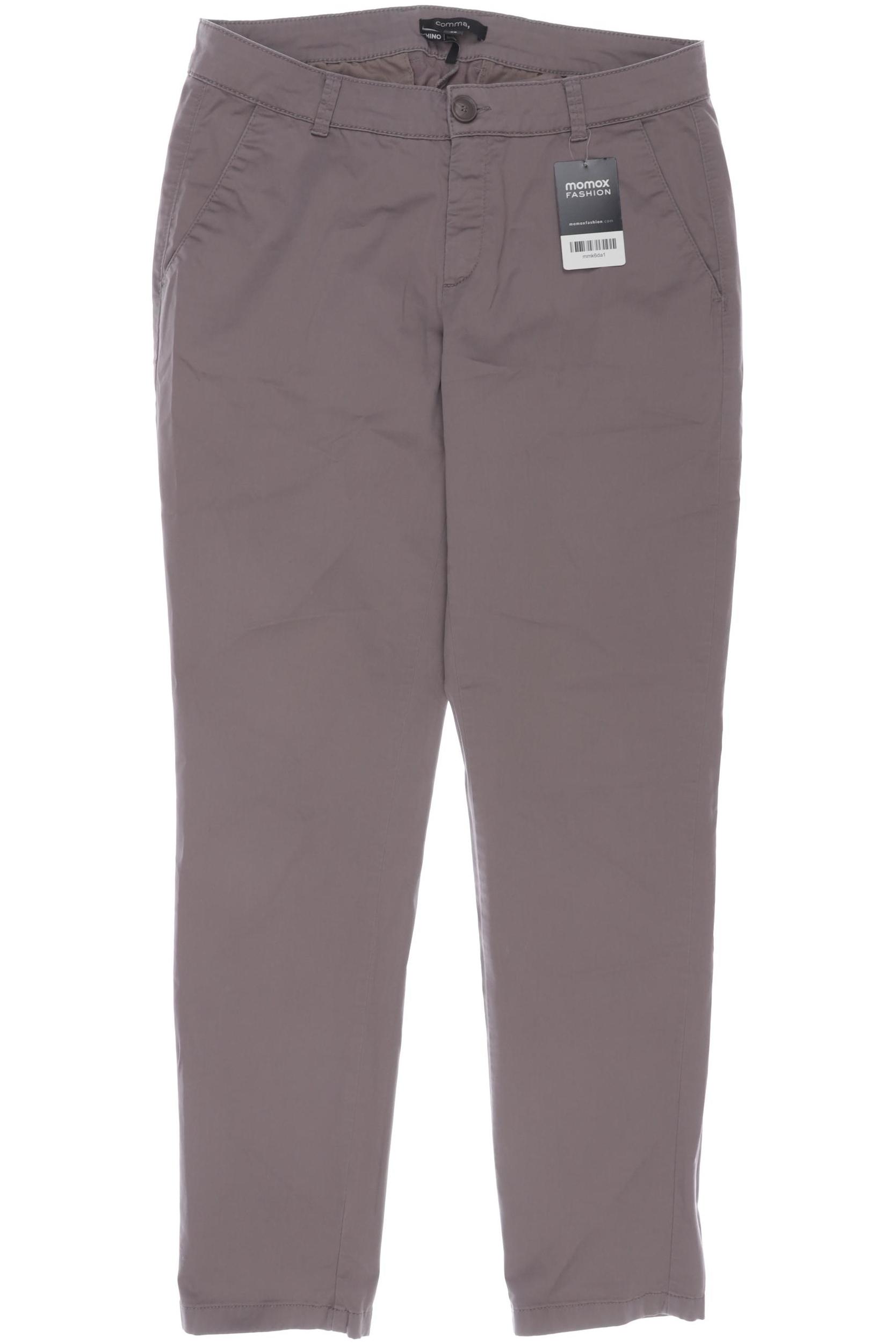 

Comma Damen Stoffhose, beige, Gr. 40