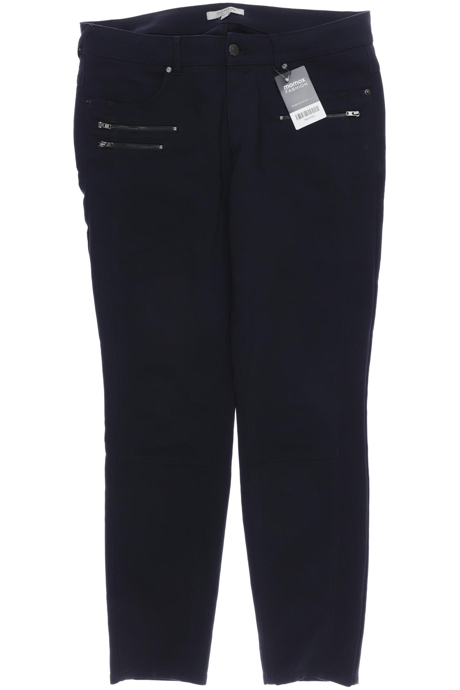 

Comma Damen Stoffhose, marineblau, Gr. 44