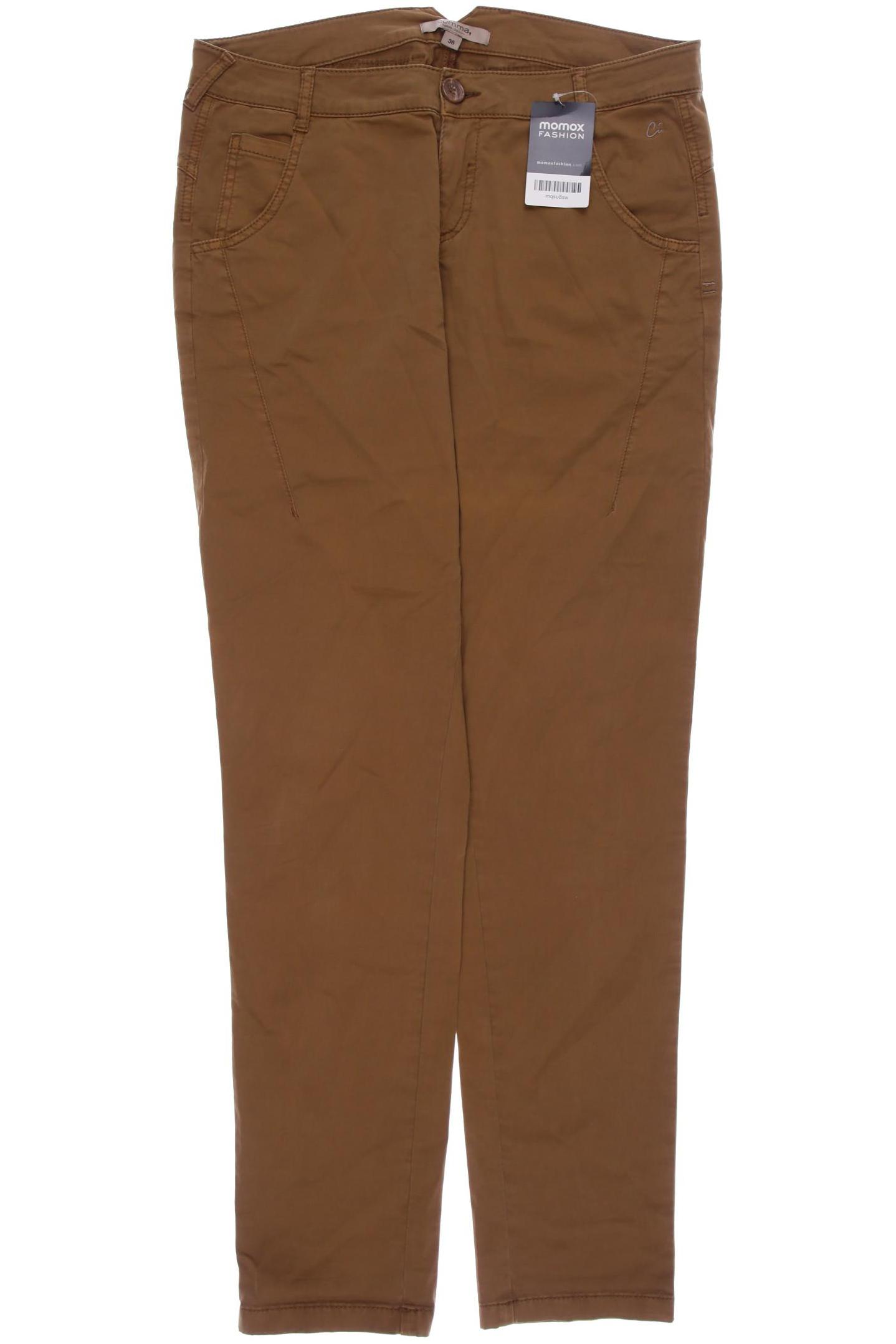 

Comma Damen Stoffhose, braun