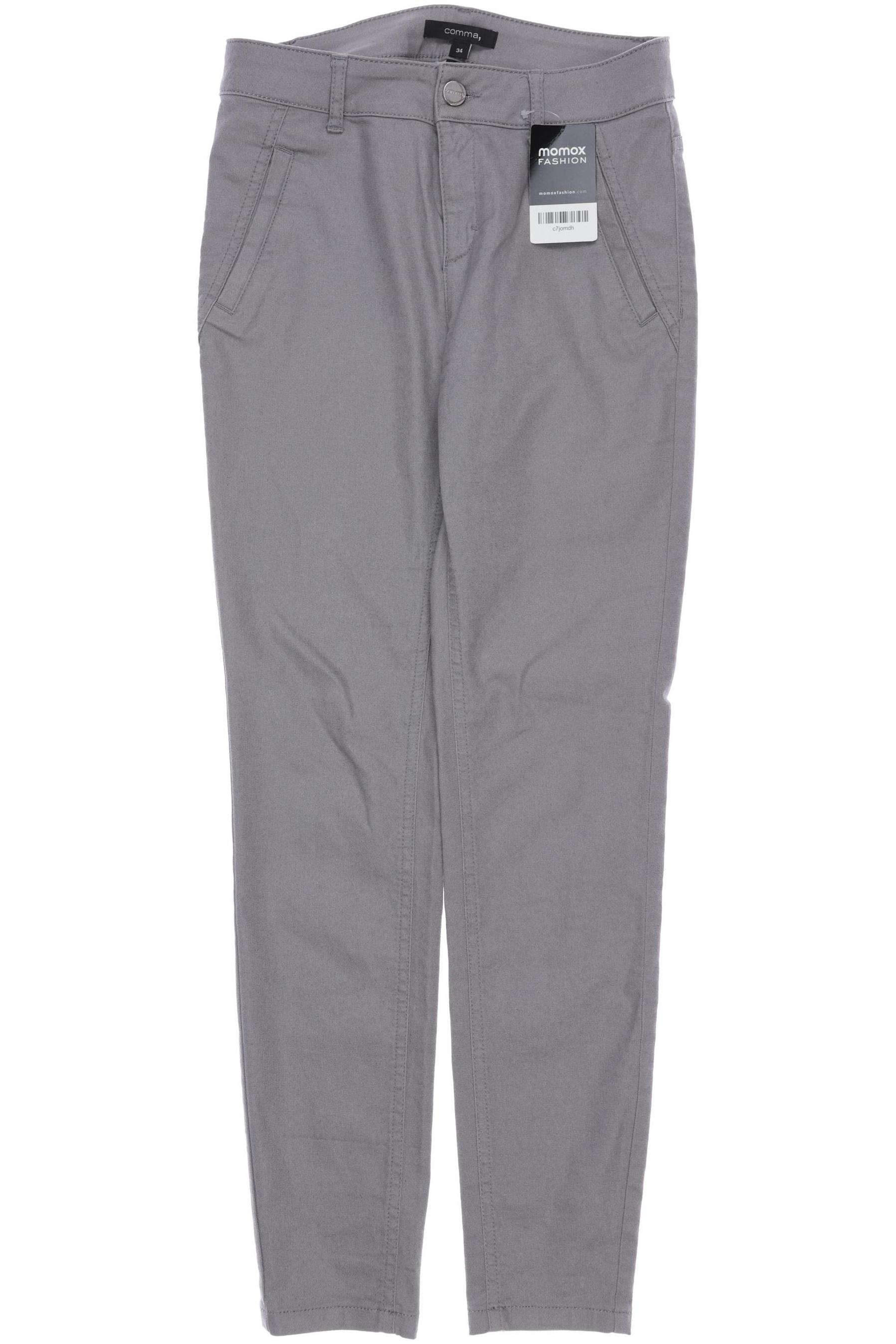 

Comma Damen Stoffhose, grau, Gr. 34