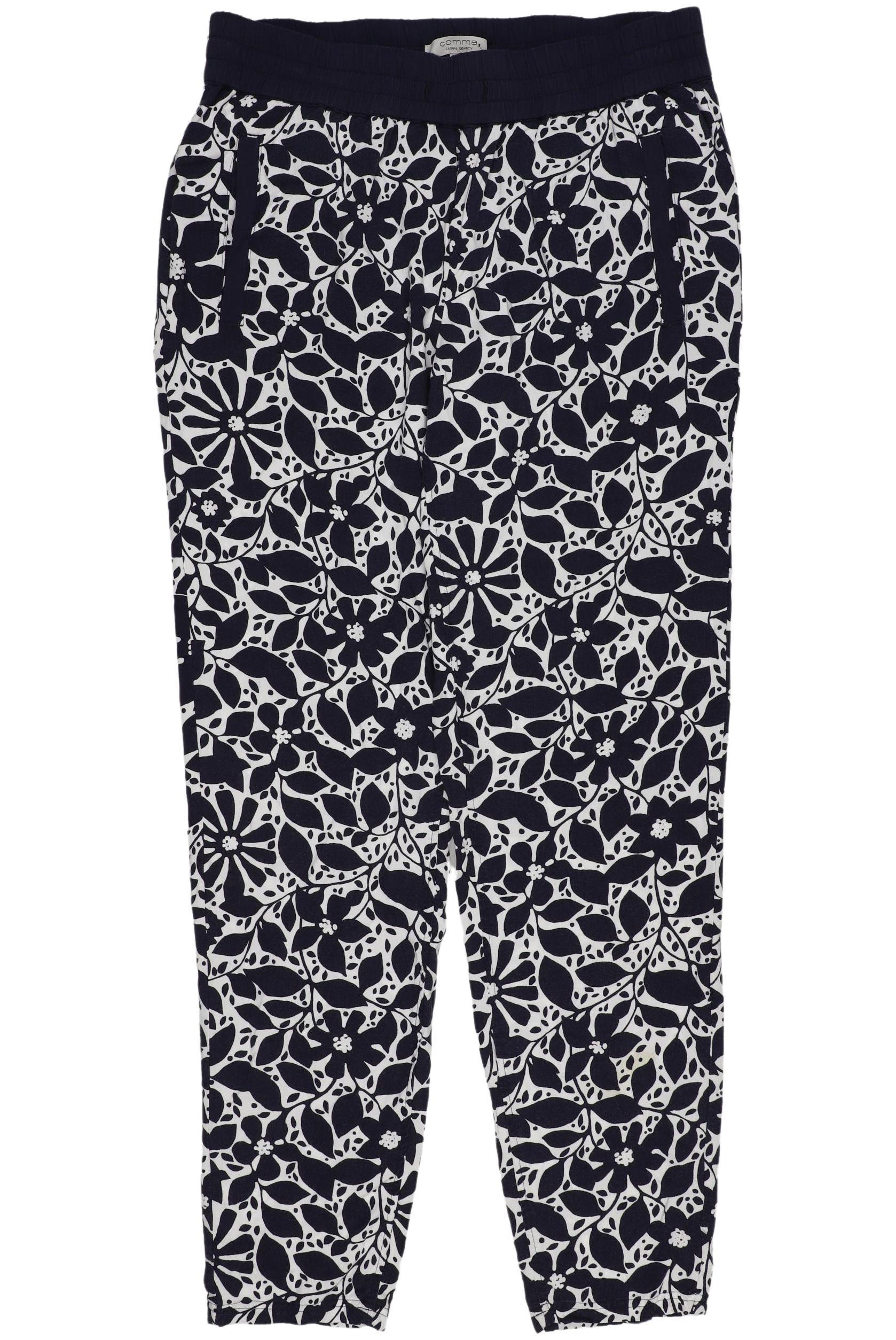 

Comma Damen Stoffhose, marineblau, Gr. 34