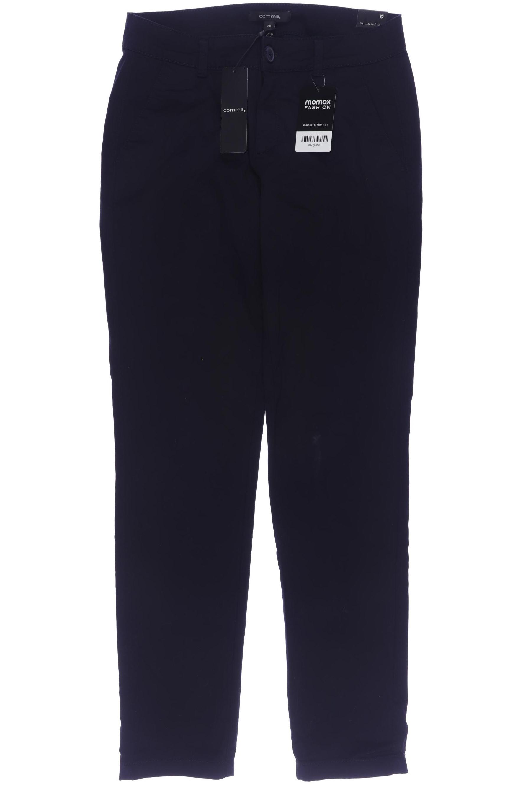 

Comma Damen Stoffhose, marineblau, Gr. 36