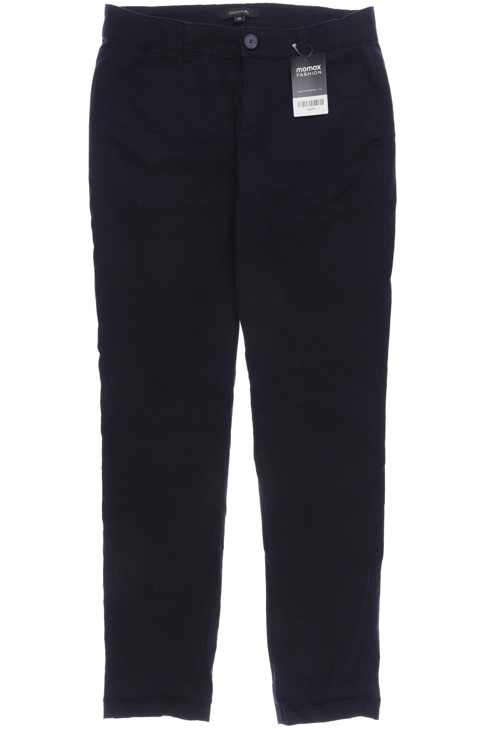 

Comma Damen Stoffhose, marineblau, Gr. 36