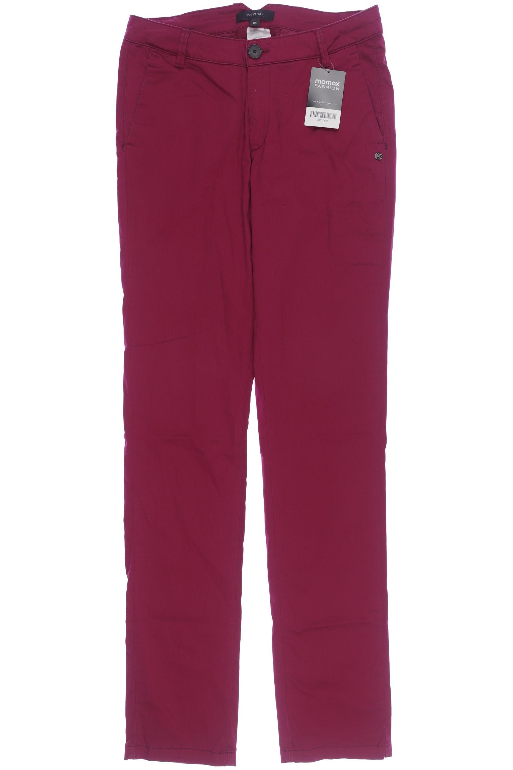 

Comma Damen Stoffhose, pink, Gr. 34