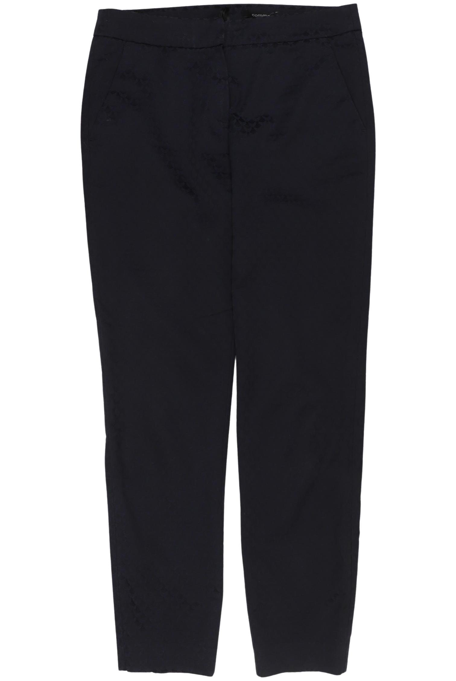 

Comma Damen Stoffhose, marineblau, Gr. 34