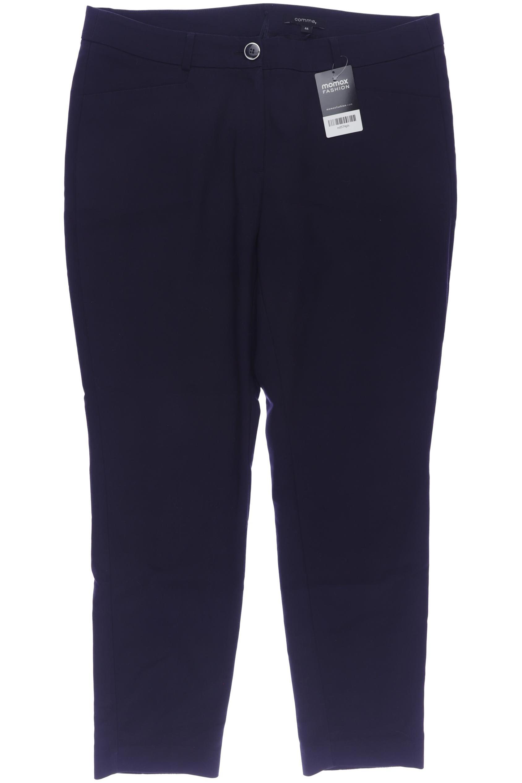 

Comma Damen Stoffhose, marineblau, Gr. 44