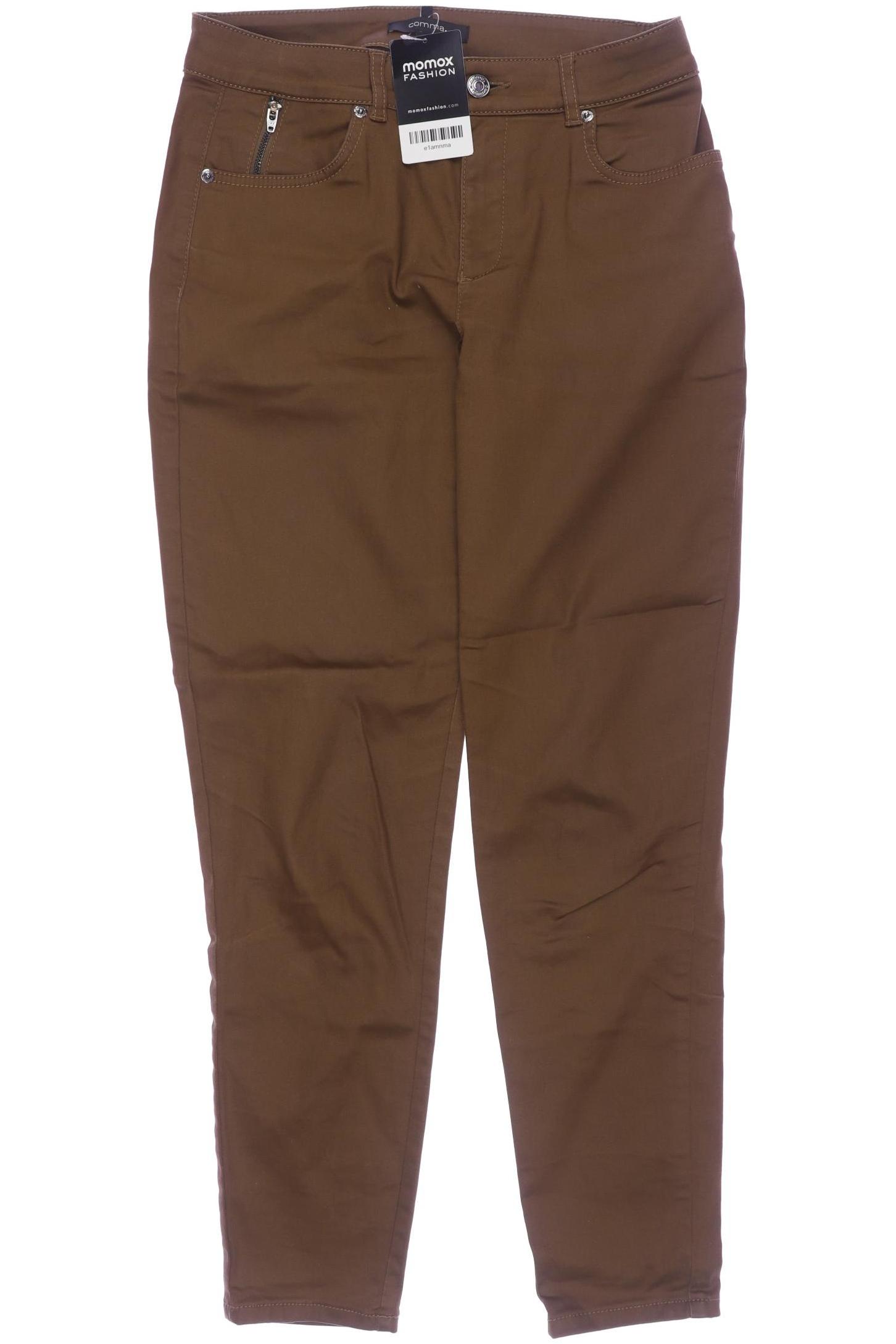 

Comma Damen Stoffhose, braun, Gr. 34