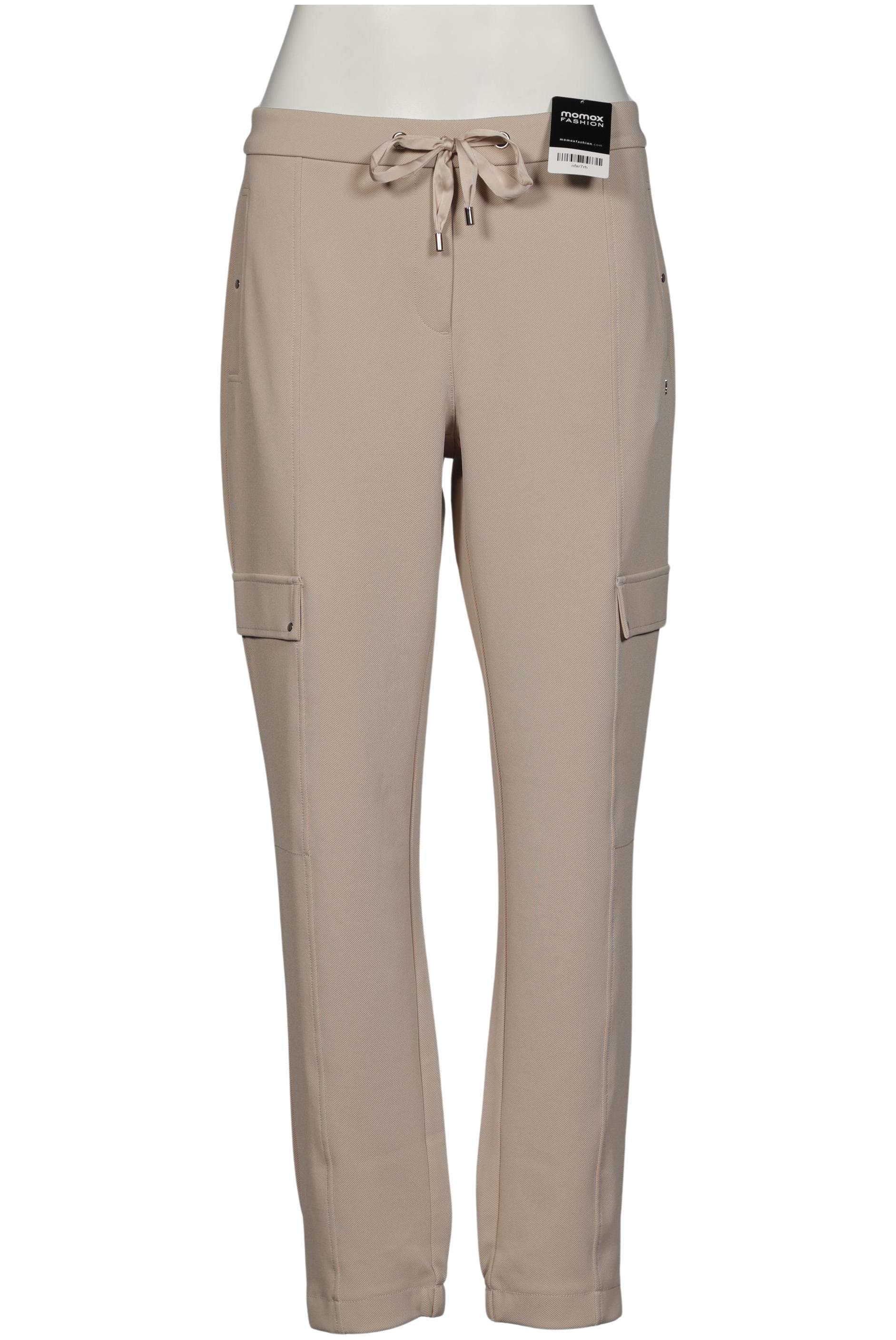 

Comma Damen Stoffhose, beige, Gr. 42