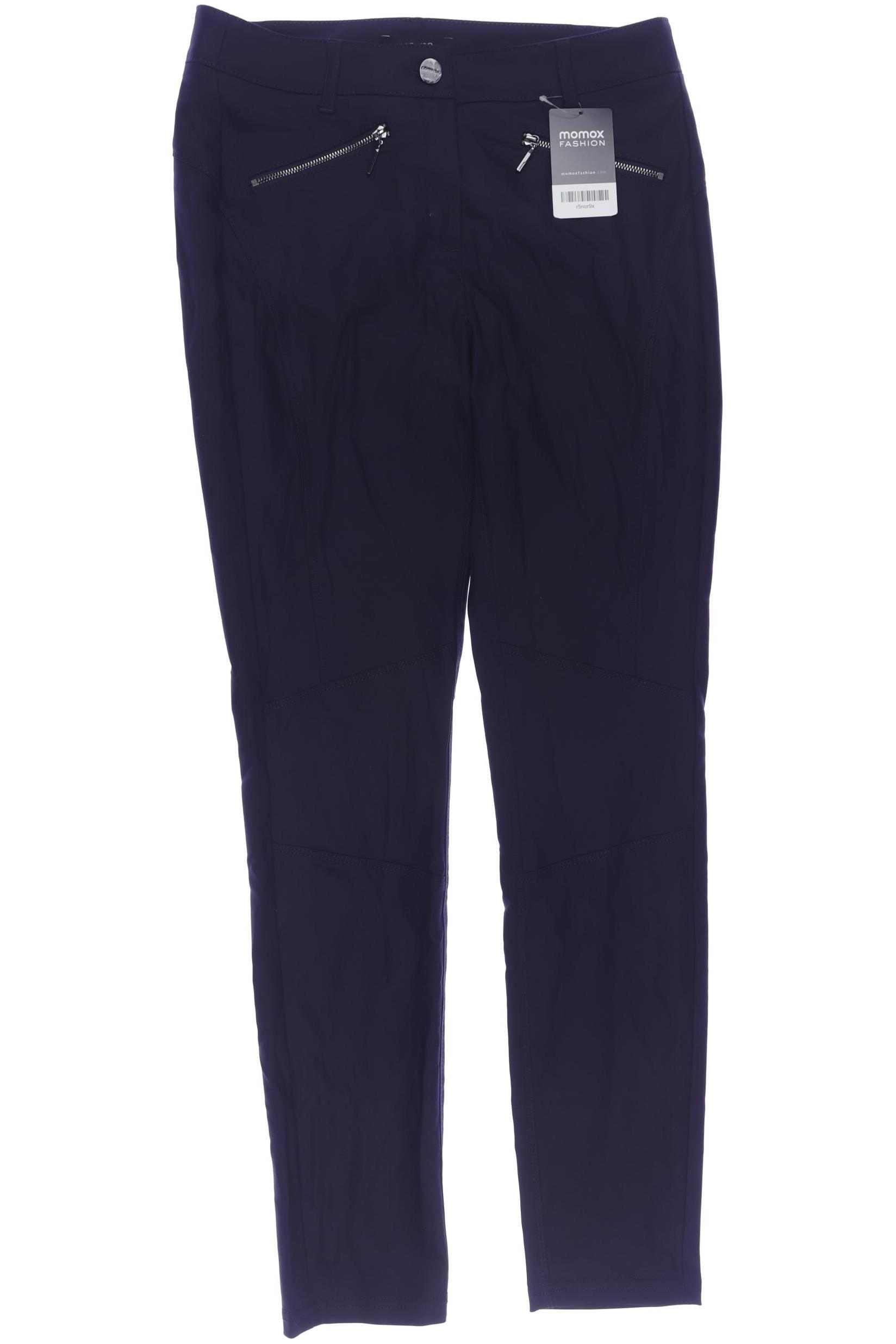

Comma Damen Stoffhose, marineblau, Gr. 36