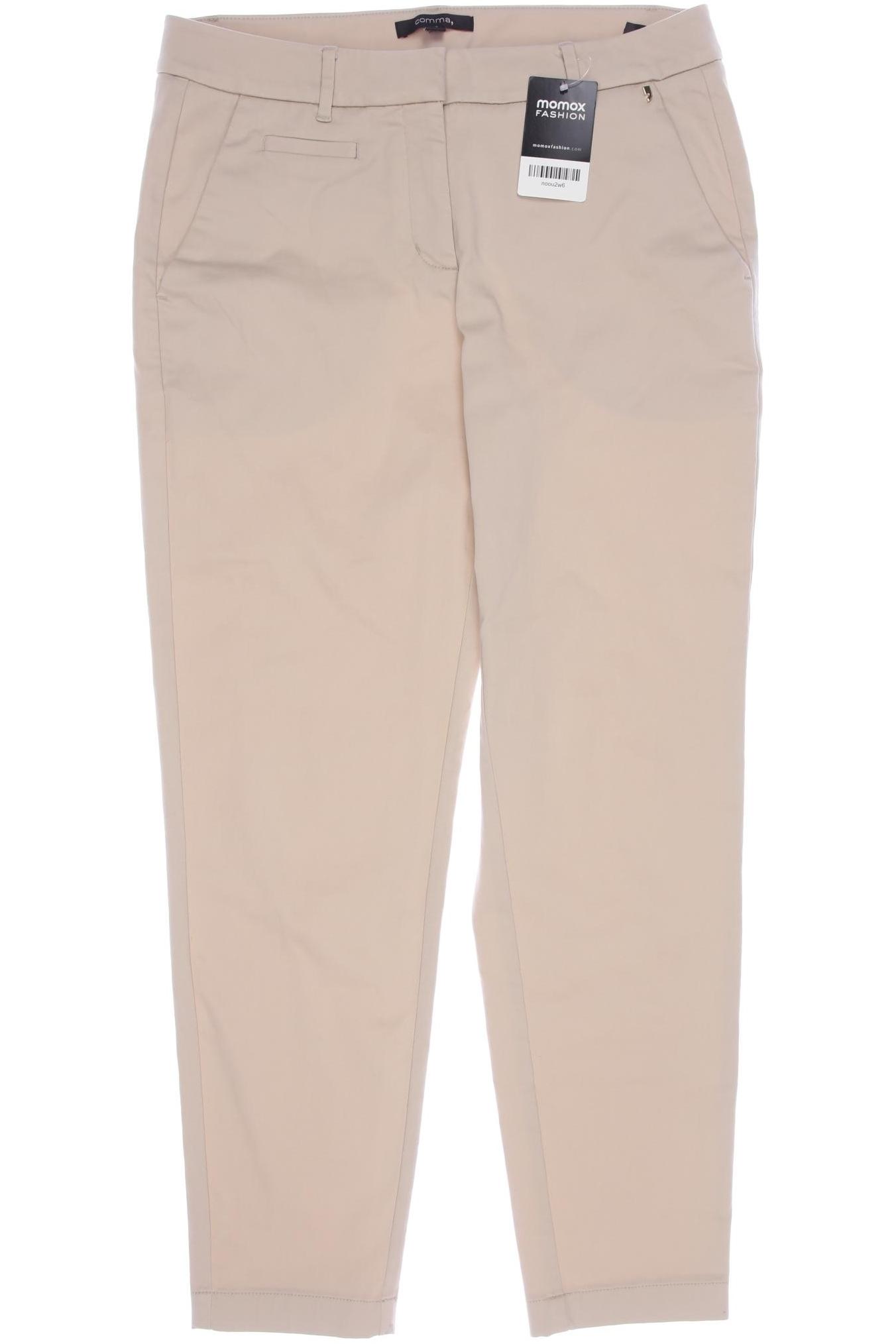 

Comma Damen Stoffhose, beige, Gr. 40