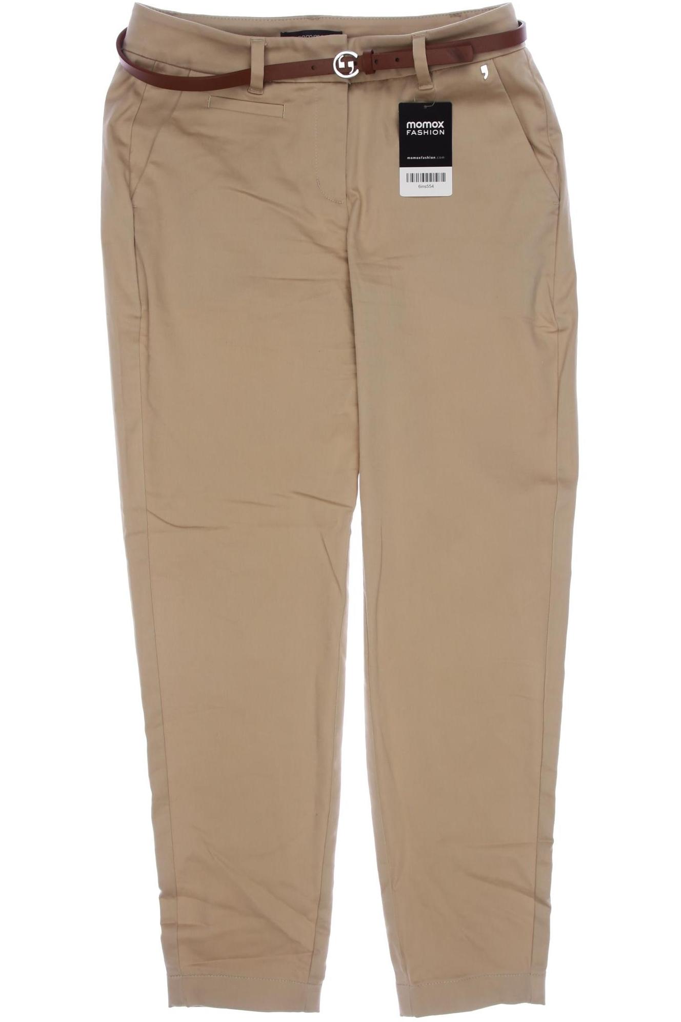 

Comma Damen Stoffhose, beige, Gr. 36