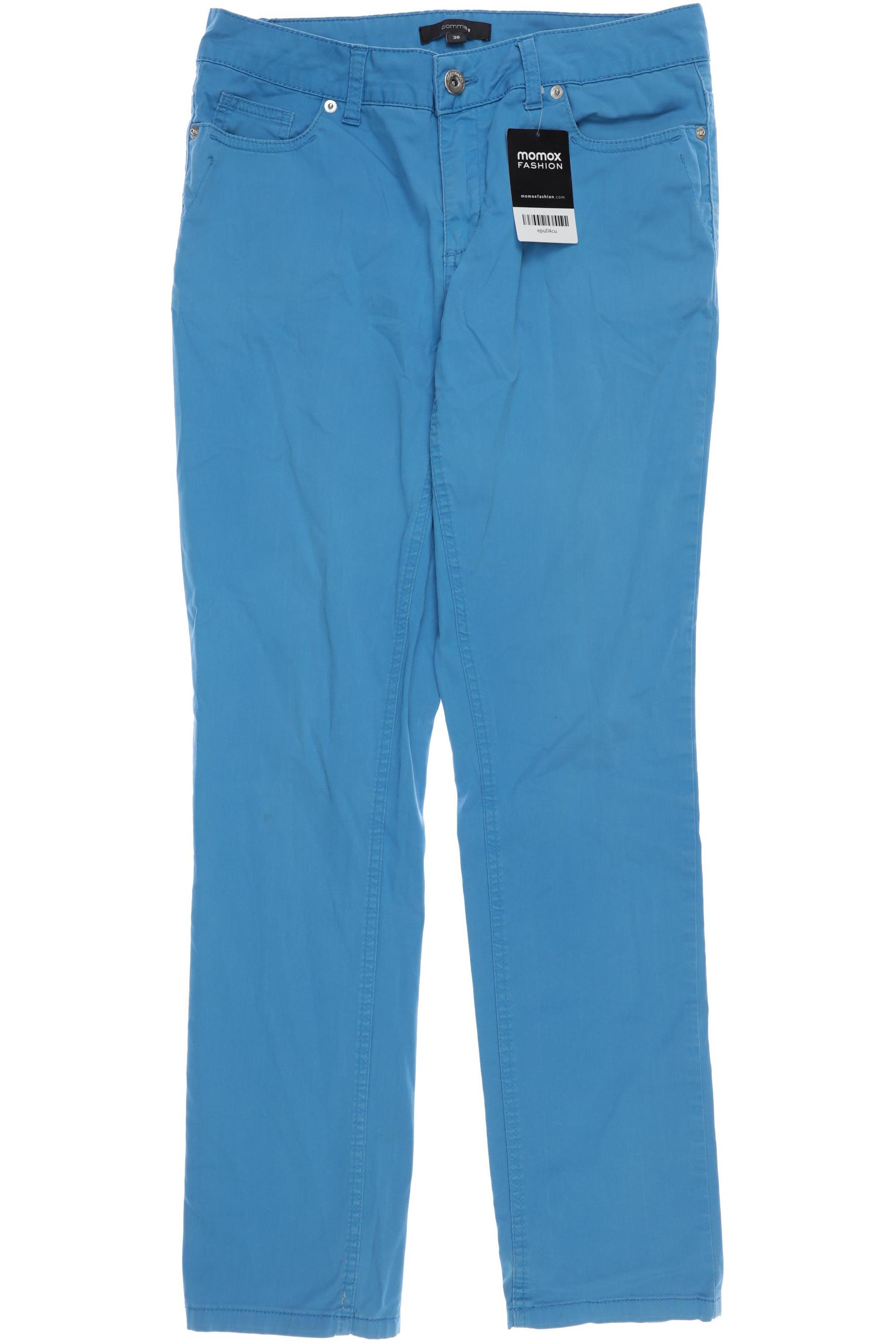 

Comma Damen Stoffhose, blau, Gr. 36