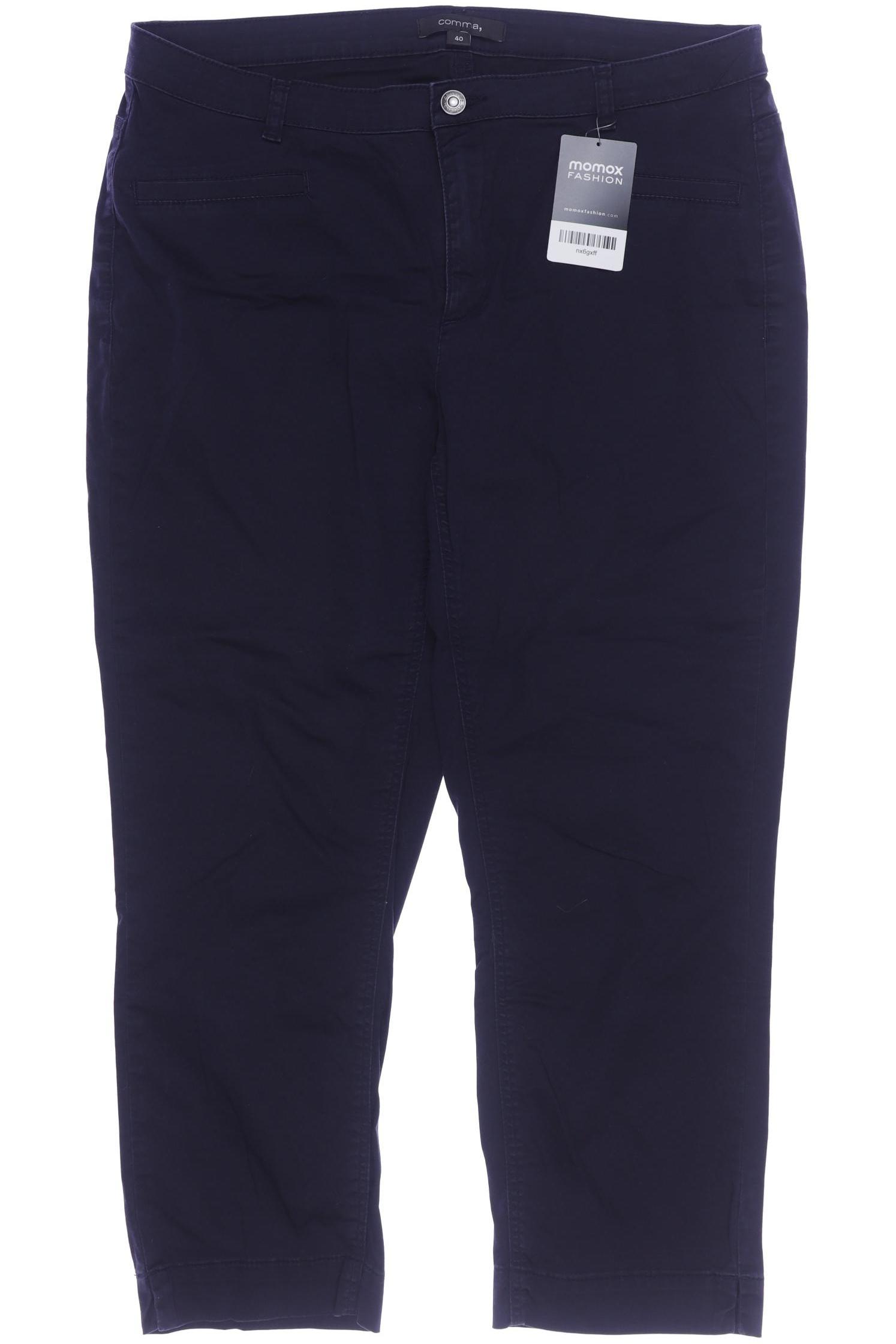 

Comma Damen Stoffhose, marineblau, Gr. 40