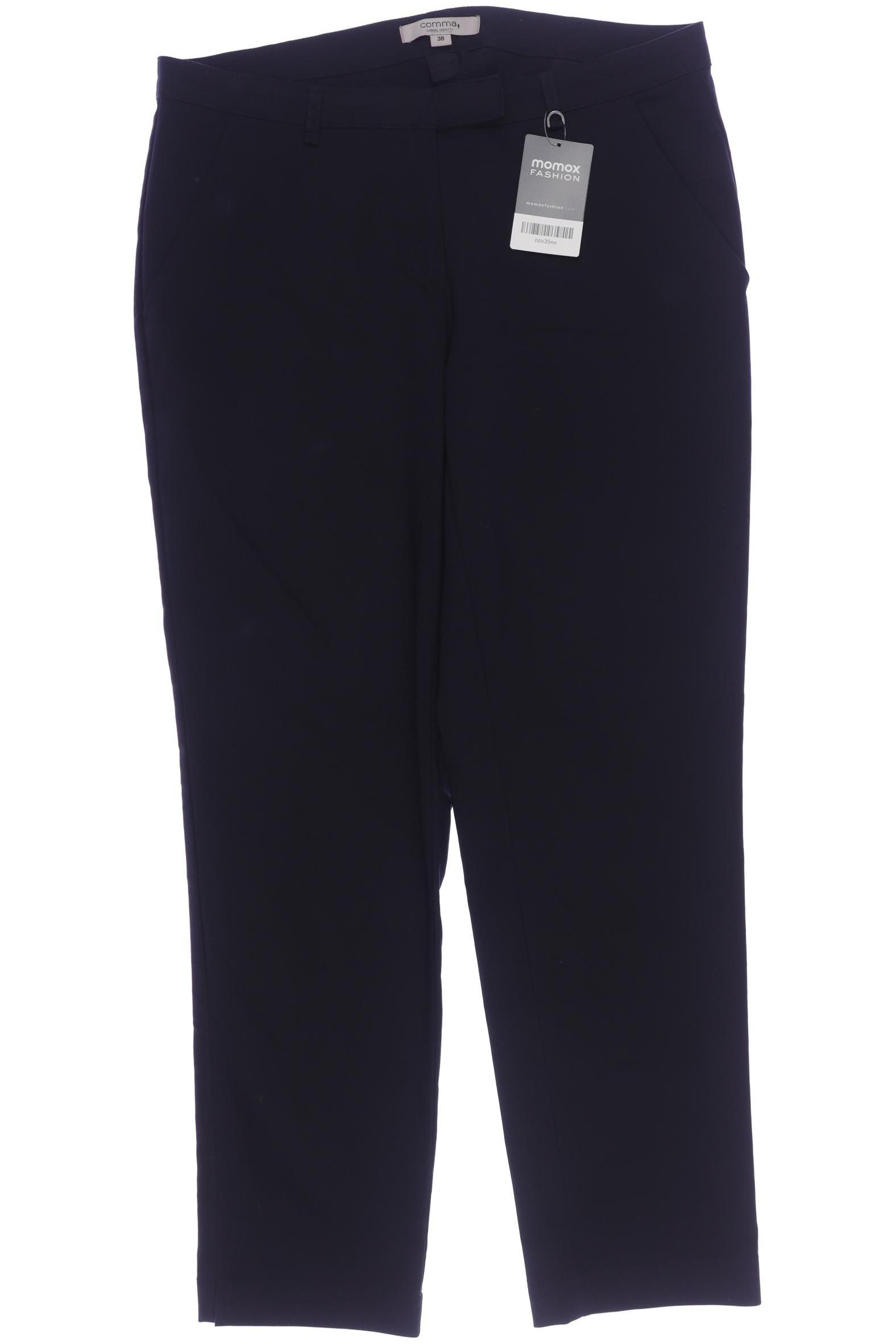 

Comma Damen Stoffhose, marineblau, Gr. 38
