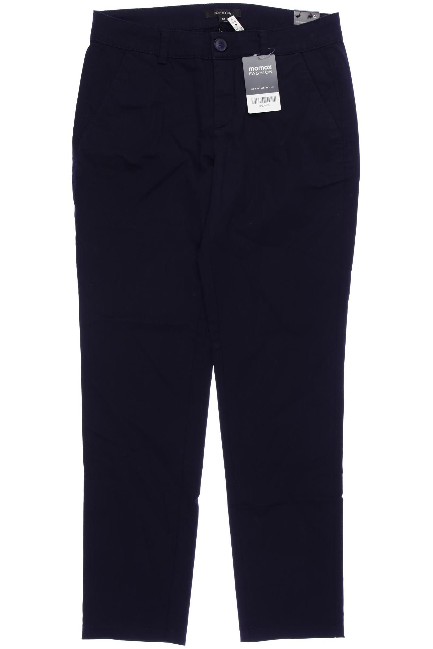 

Comma Damen Stoffhose, marineblau, Gr. 34