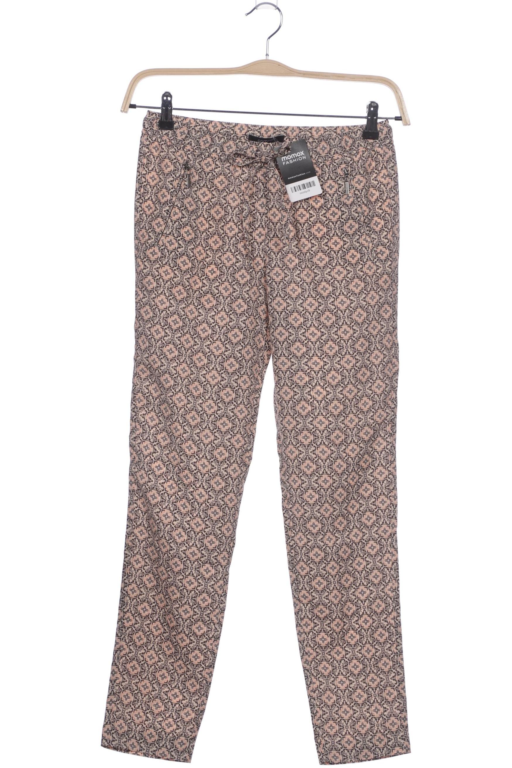 

Comma Damen Stoffhose, mehrfarbig, Gr. 32