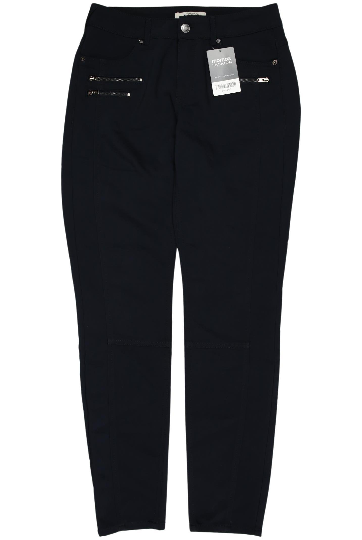 

Comma Damen Stoffhose, marineblau, Gr. 36