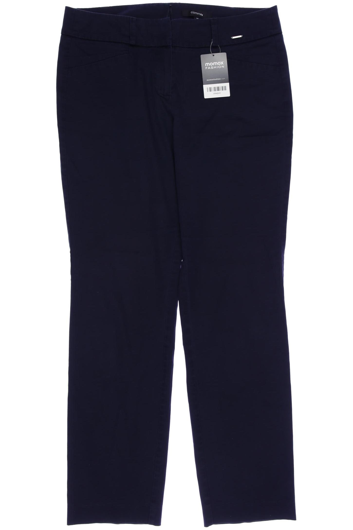 

Comma Damen Stoffhose, marineblau, Gr. 38