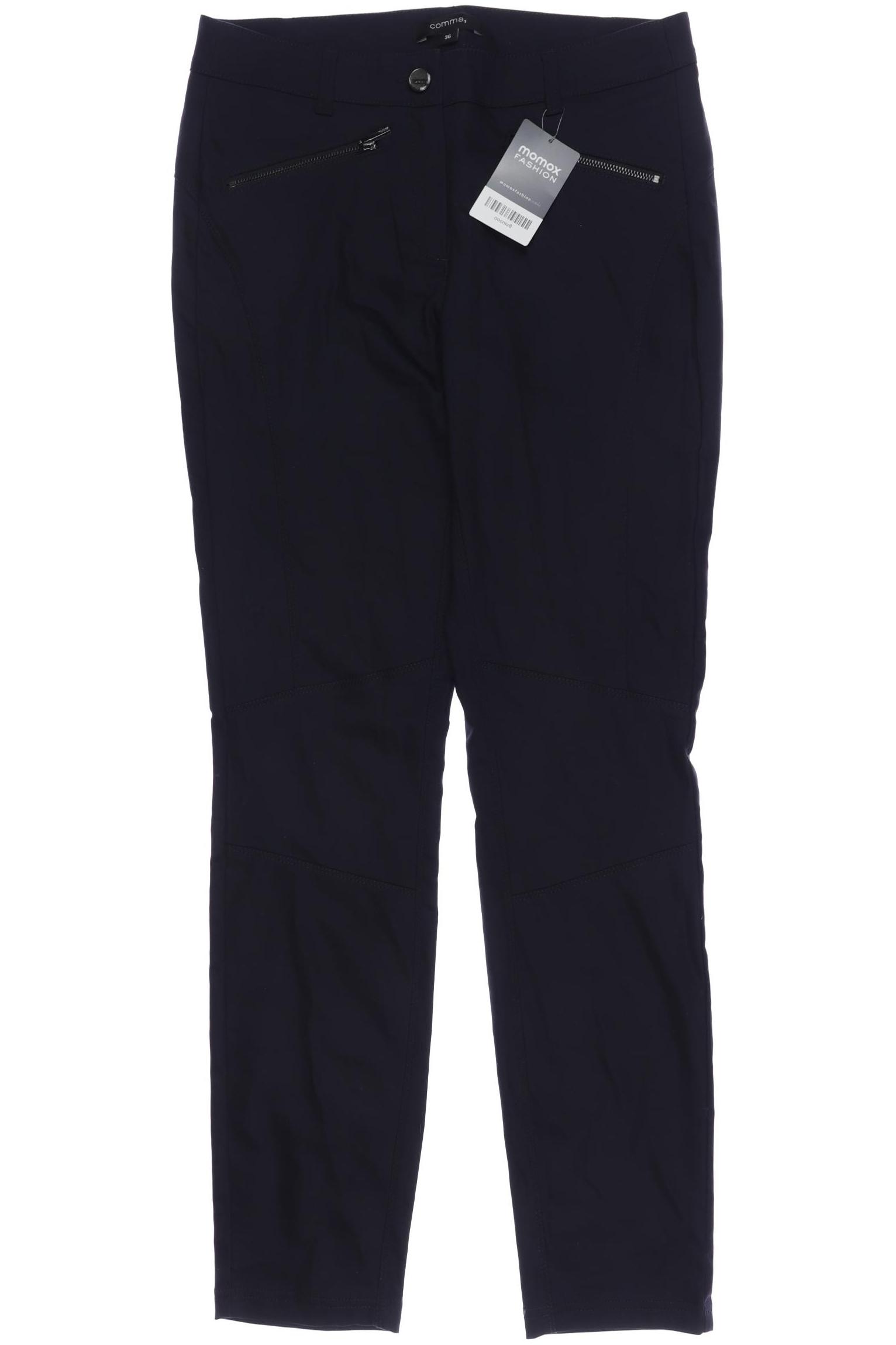 

Comma Damen Stoffhose, marineblau, Gr. 36