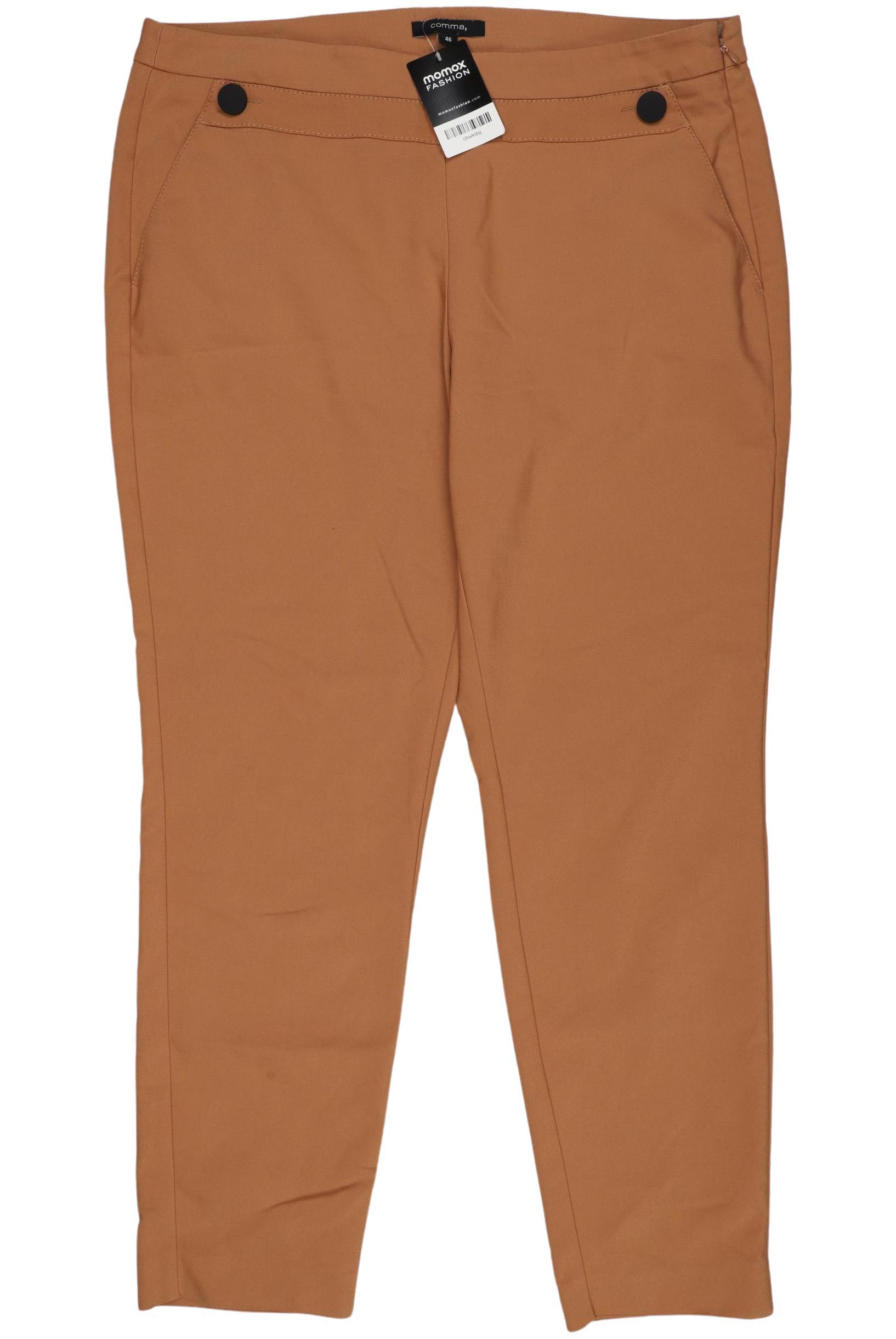 

Comma Damen Stoffhose, braun, Gr. 46