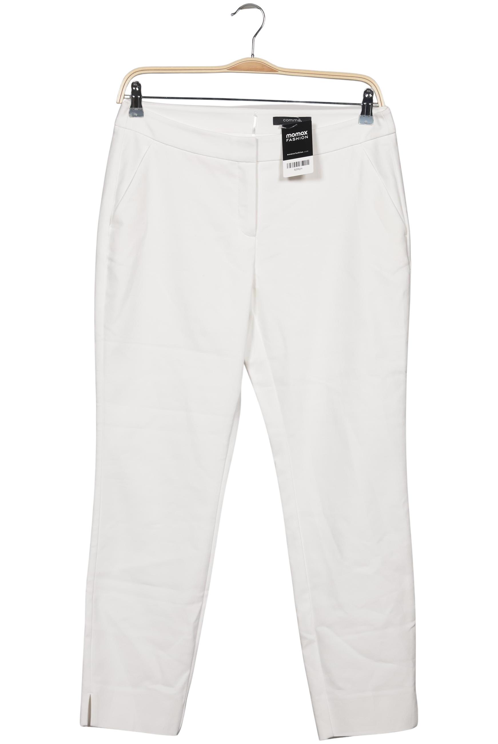 

Comma Damen Stoffhose, weiß, Gr. 40
