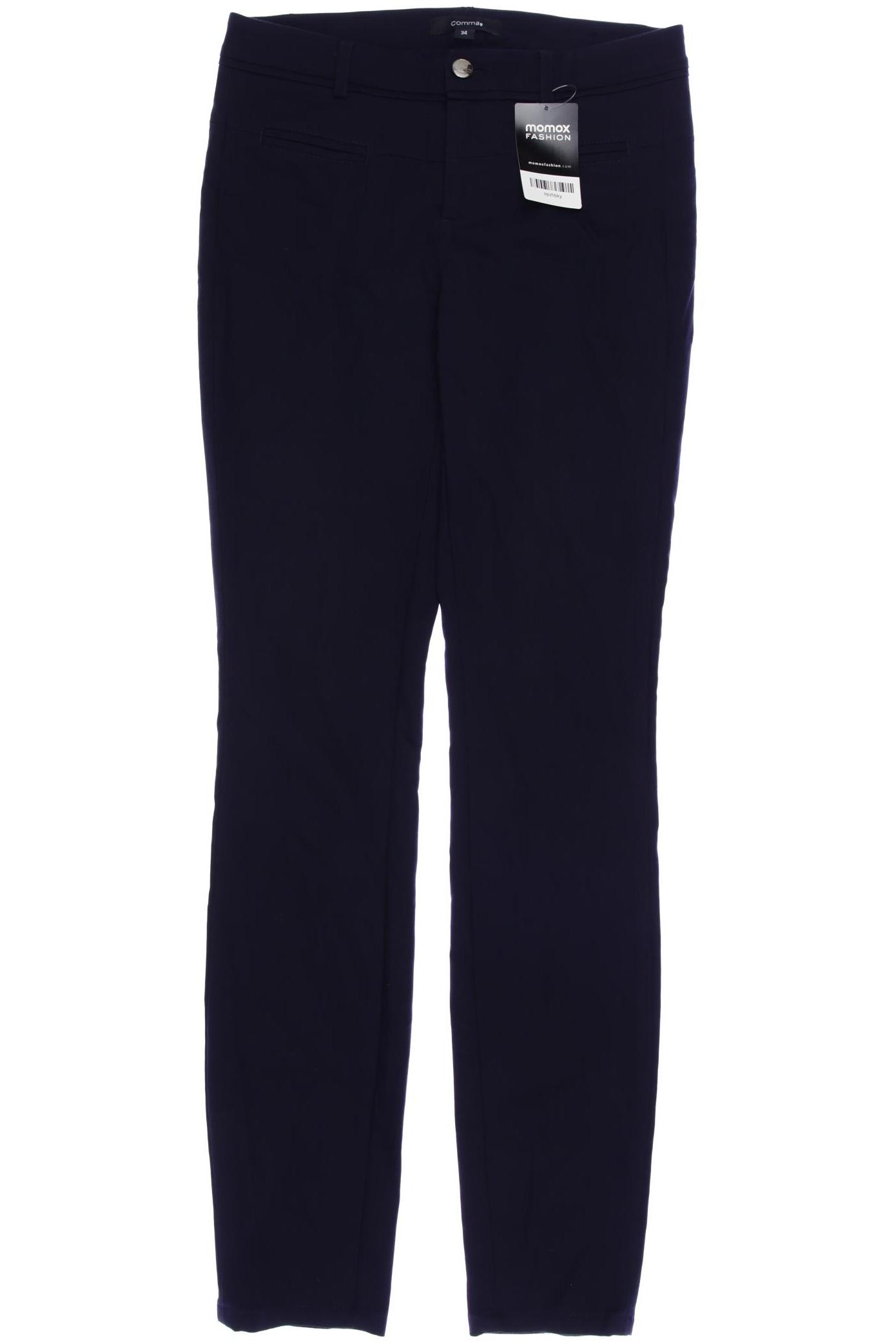 

Comma Damen Stoffhose, marineblau, Gr. 34