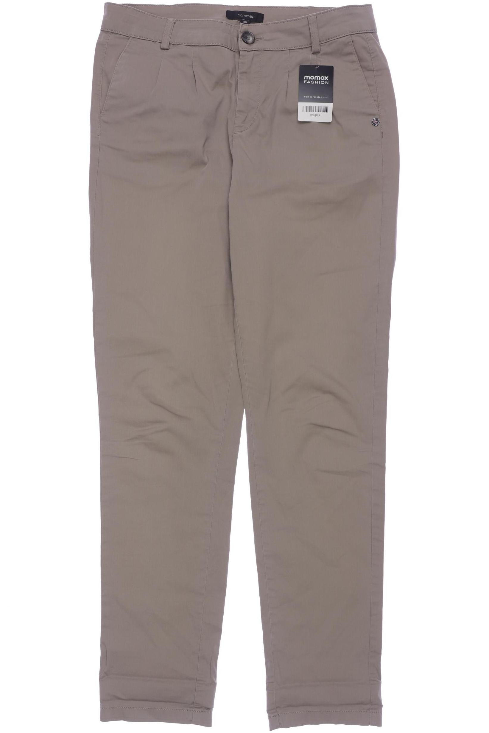 

Comma Damen Stoffhose, beige, Gr. 38