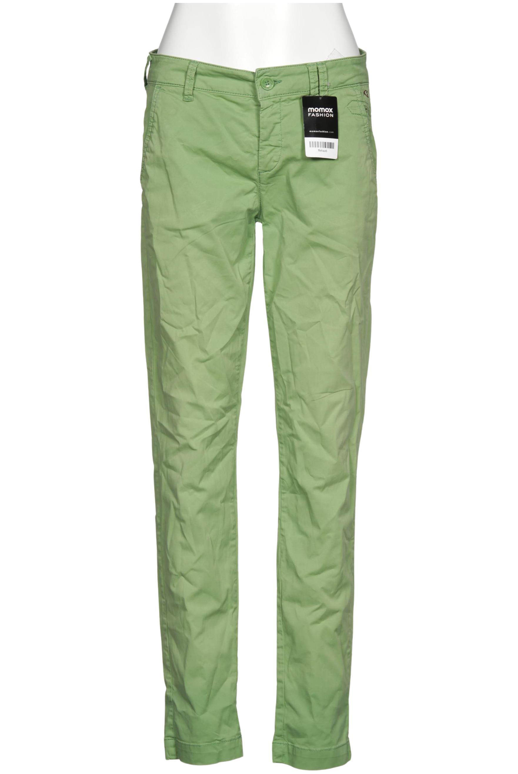 

Comma Damen Stoffhose, grün, Gr. 36