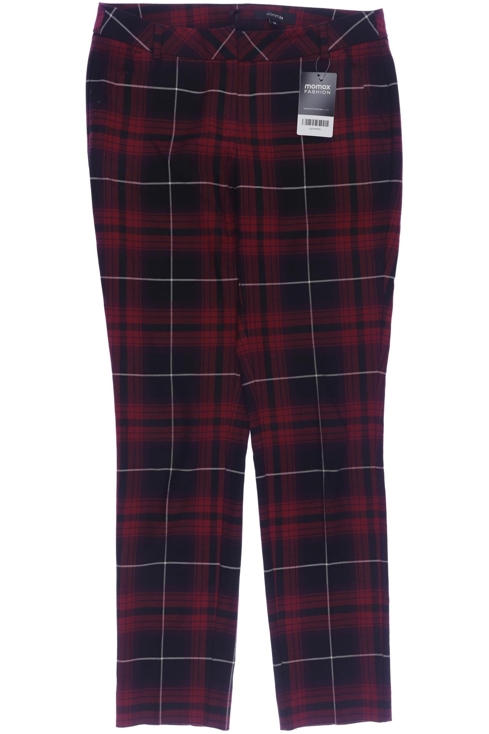 

Comma Damen Stoffhose, bordeaux, Gr. 36