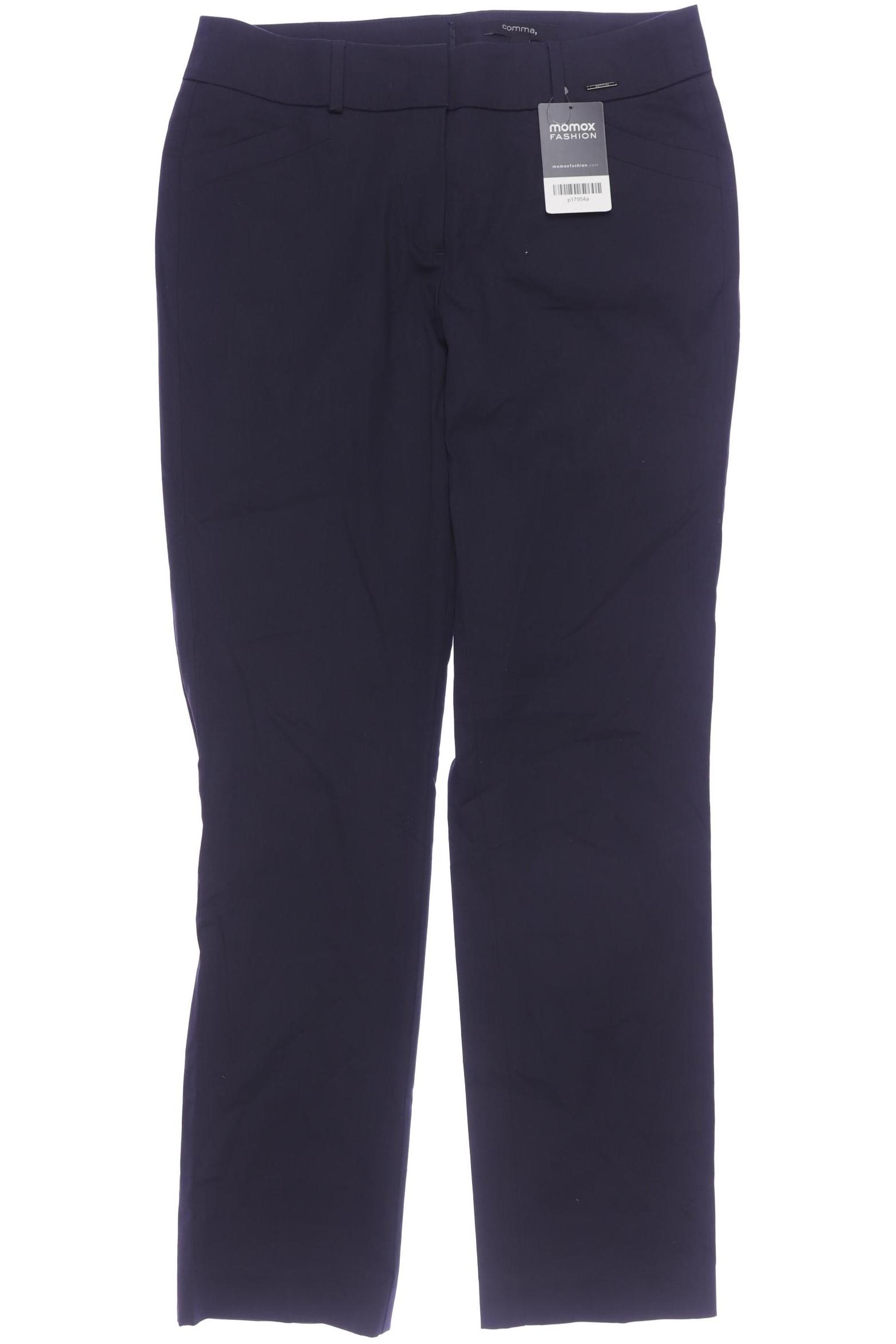 

Comma Damen Stoffhose, marineblau, Gr. 36