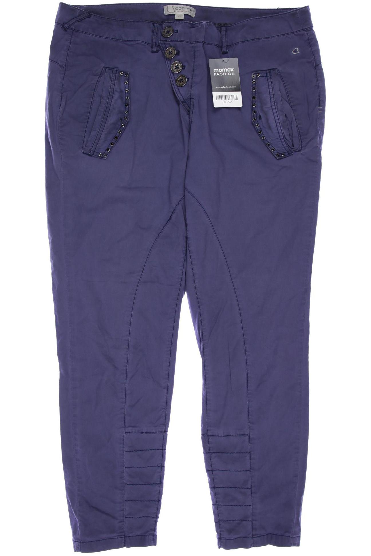 

Comma Damen Stoffhose, blau