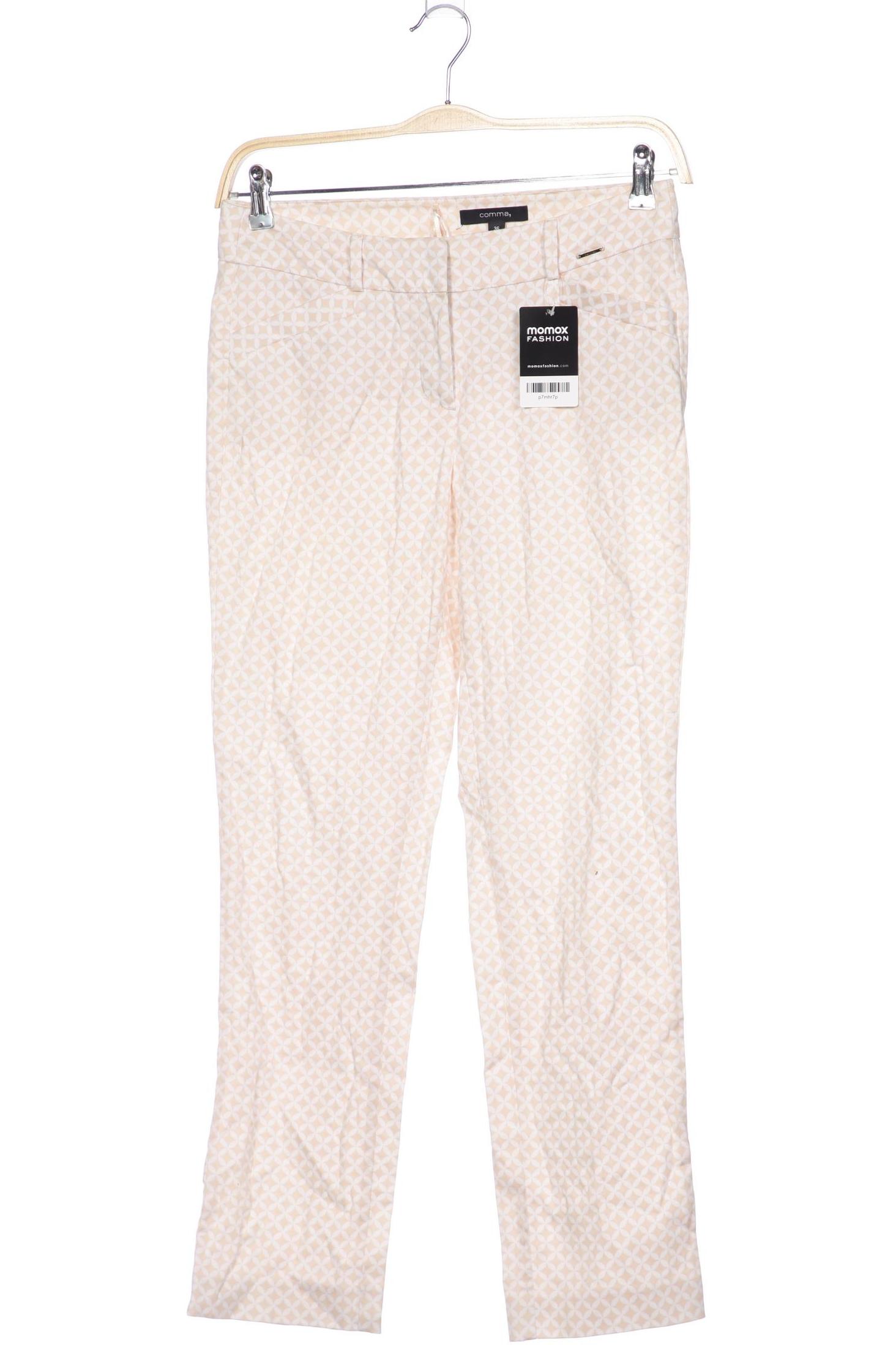 

Comma Damen Stoffhose, beige, Gr. 36
