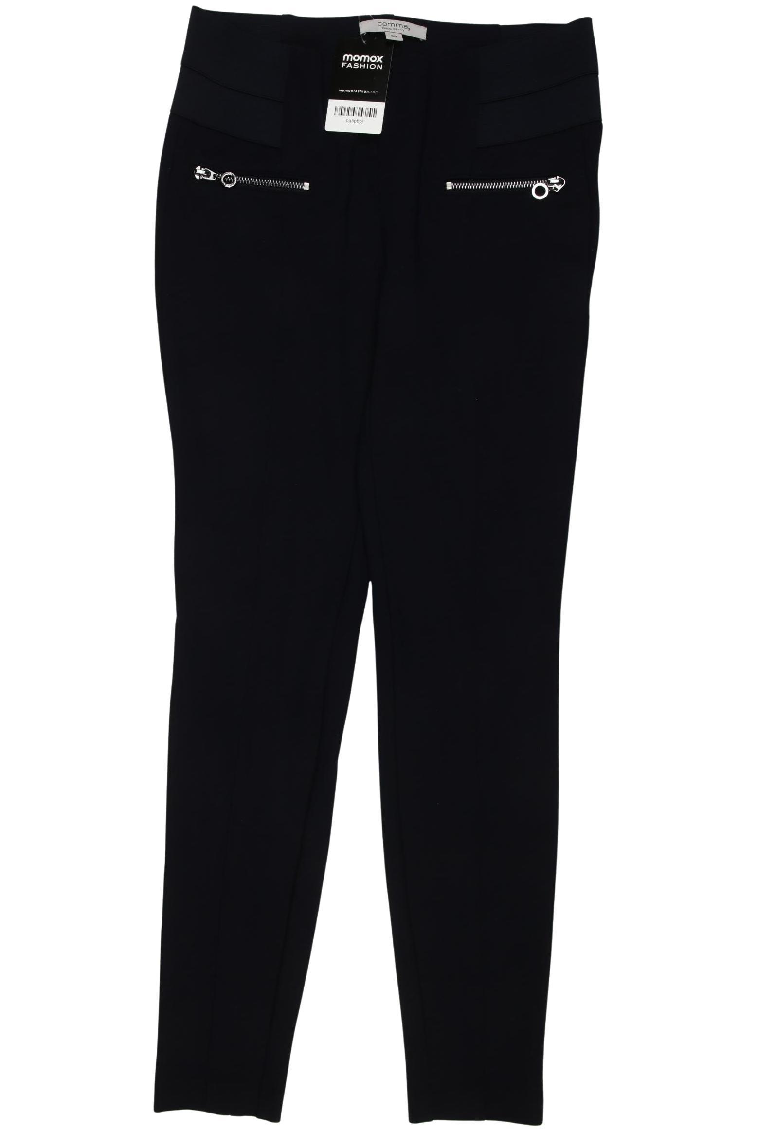 

Comma Damen Stoffhose, marineblau, Gr. 36