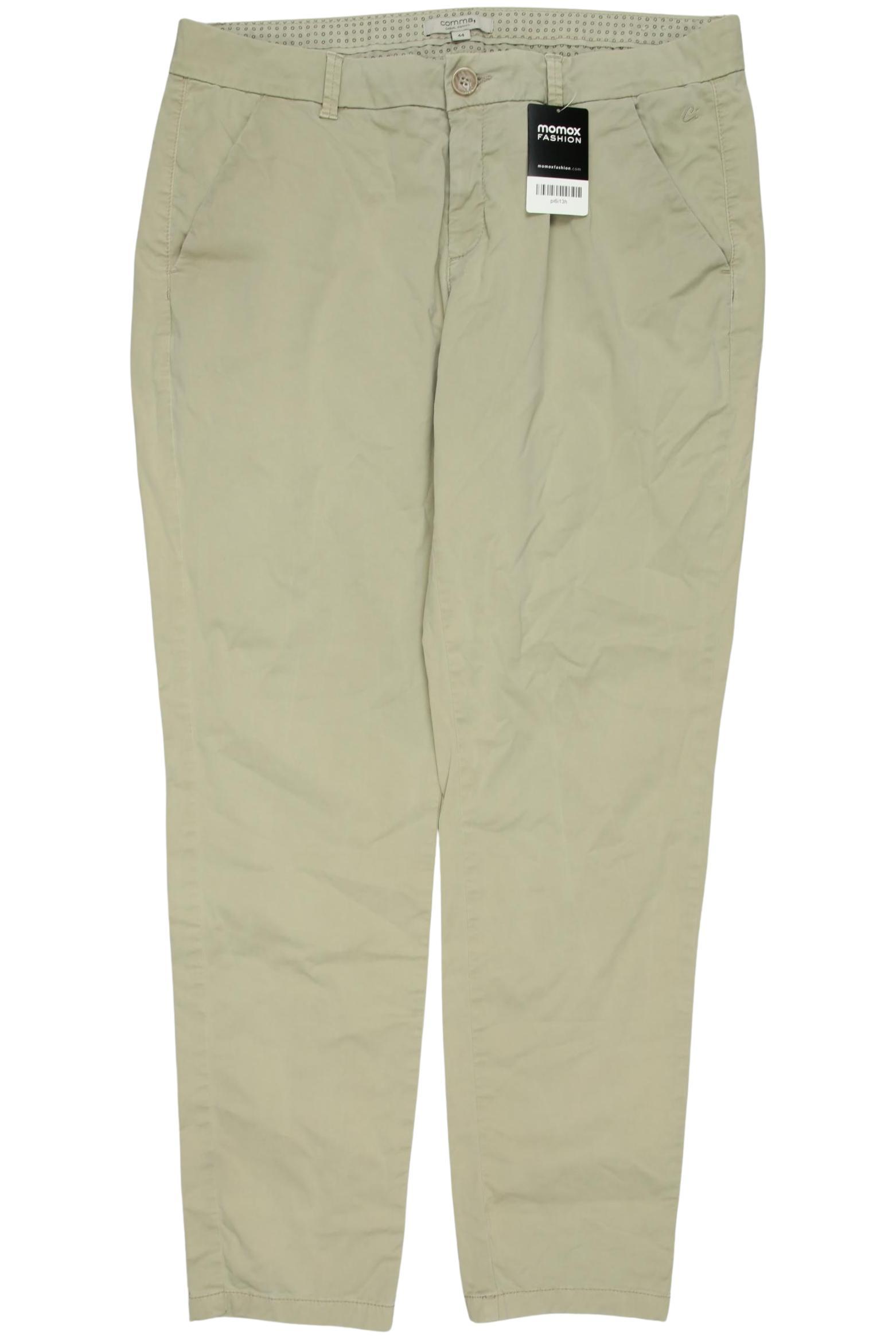 

Comma Damen Stoffhose, beige, Gr. 44