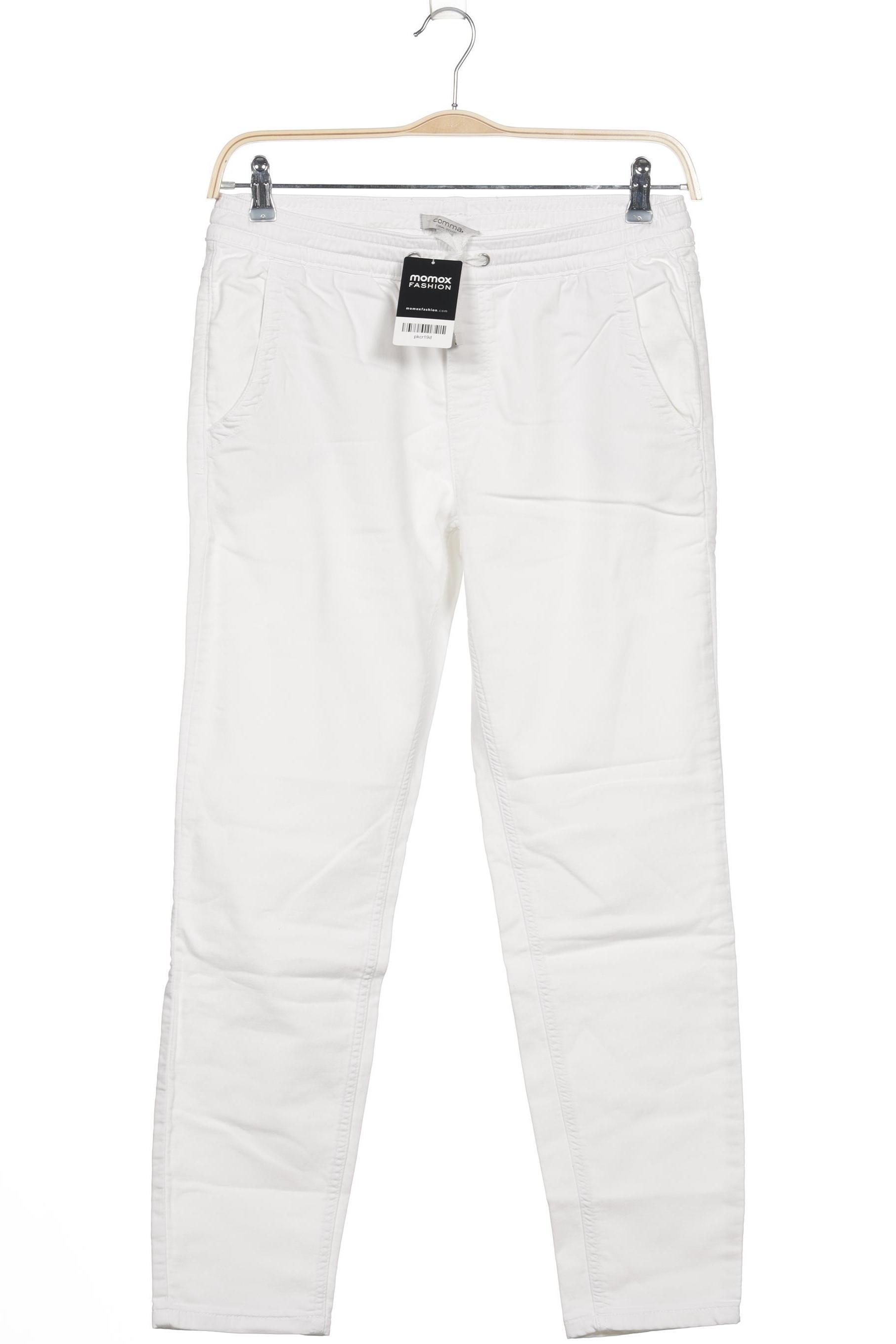 

Comma Damen Stoffhose, weiß, Gr. 36