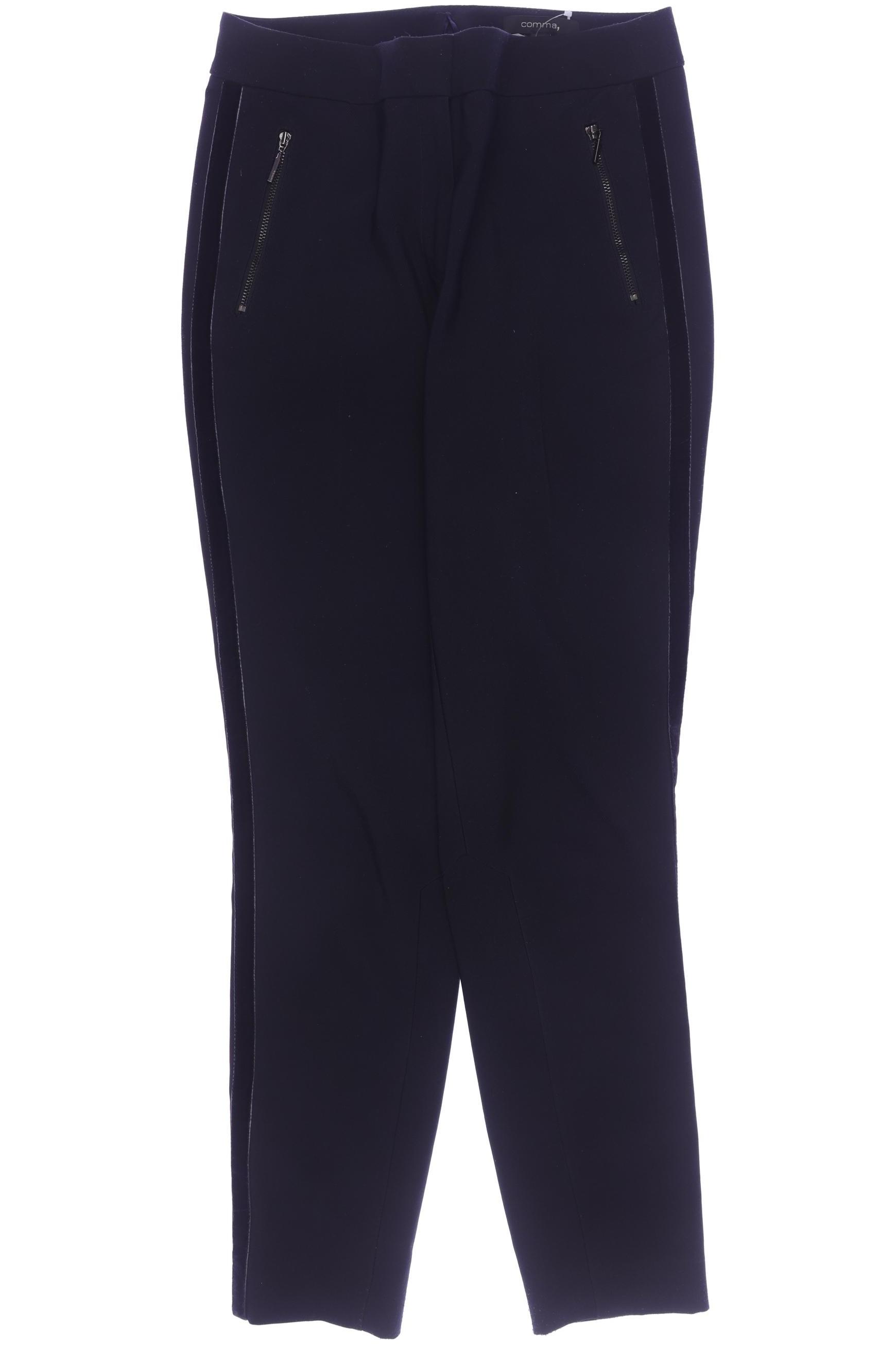 

Comma Damen Stoffhose, marineblau, Gr. 34
