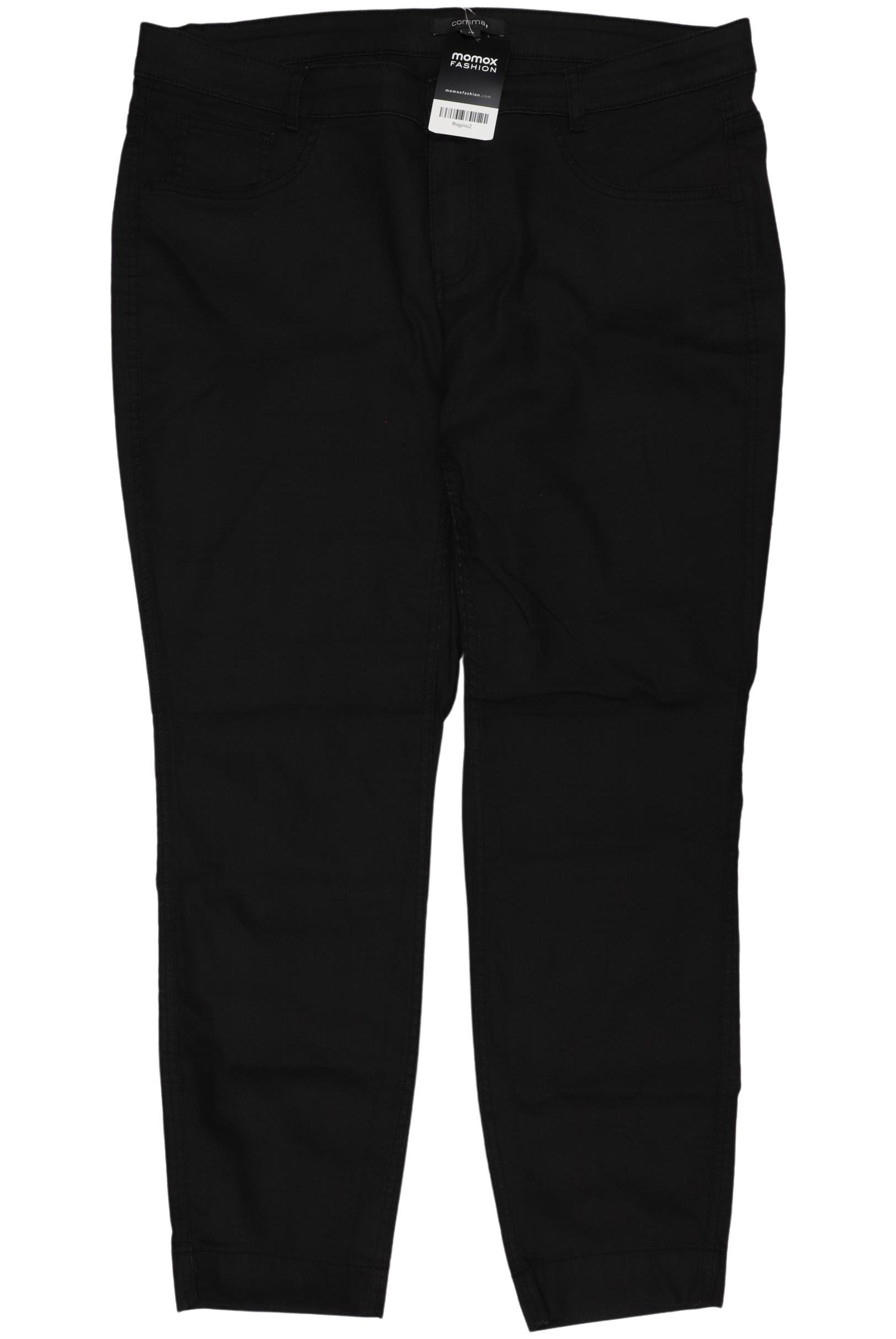 

Comma Damen Stoffhose, schwarz, Gr. 46