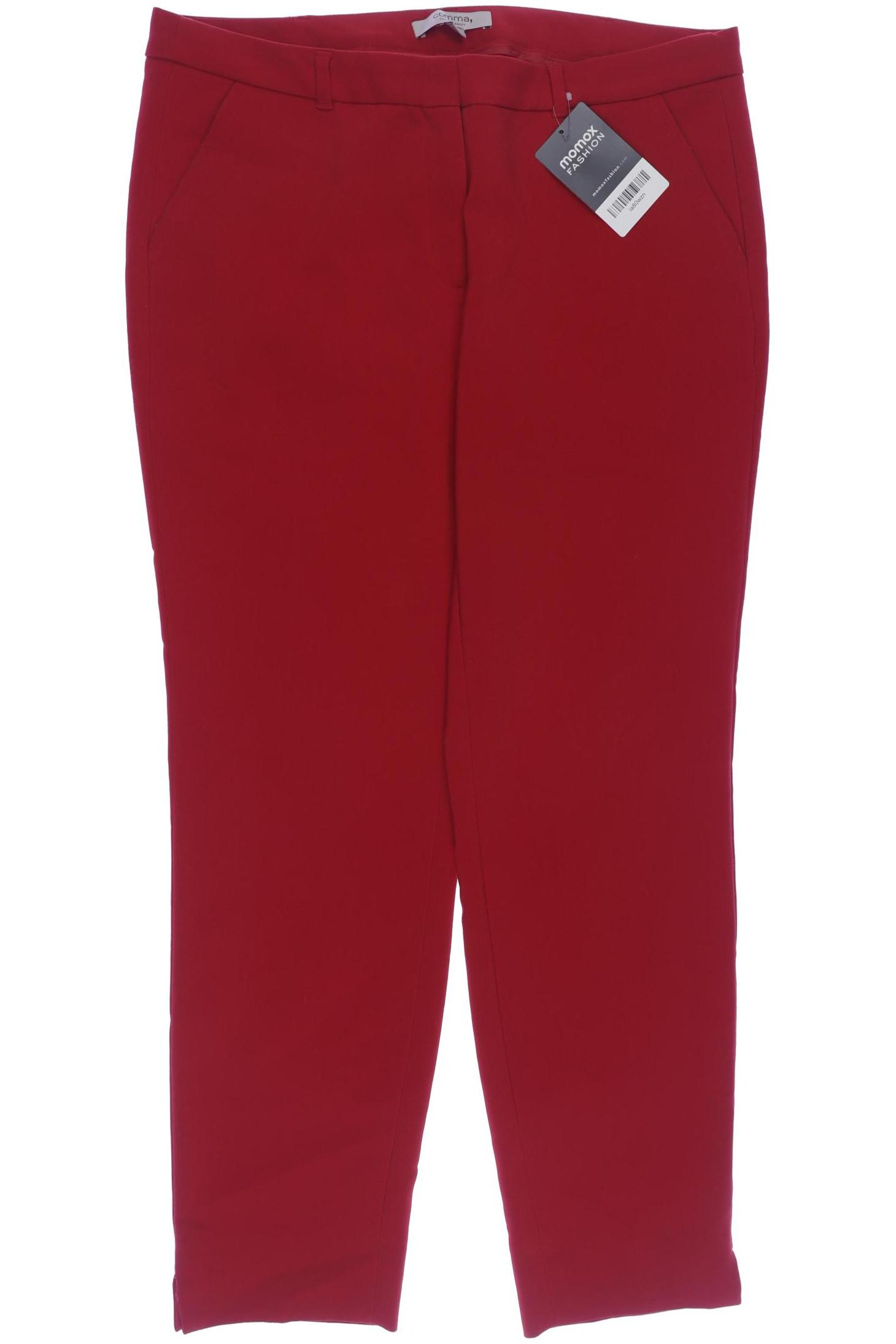 

Comma Damen Stoffhose, rot, Gr. 40