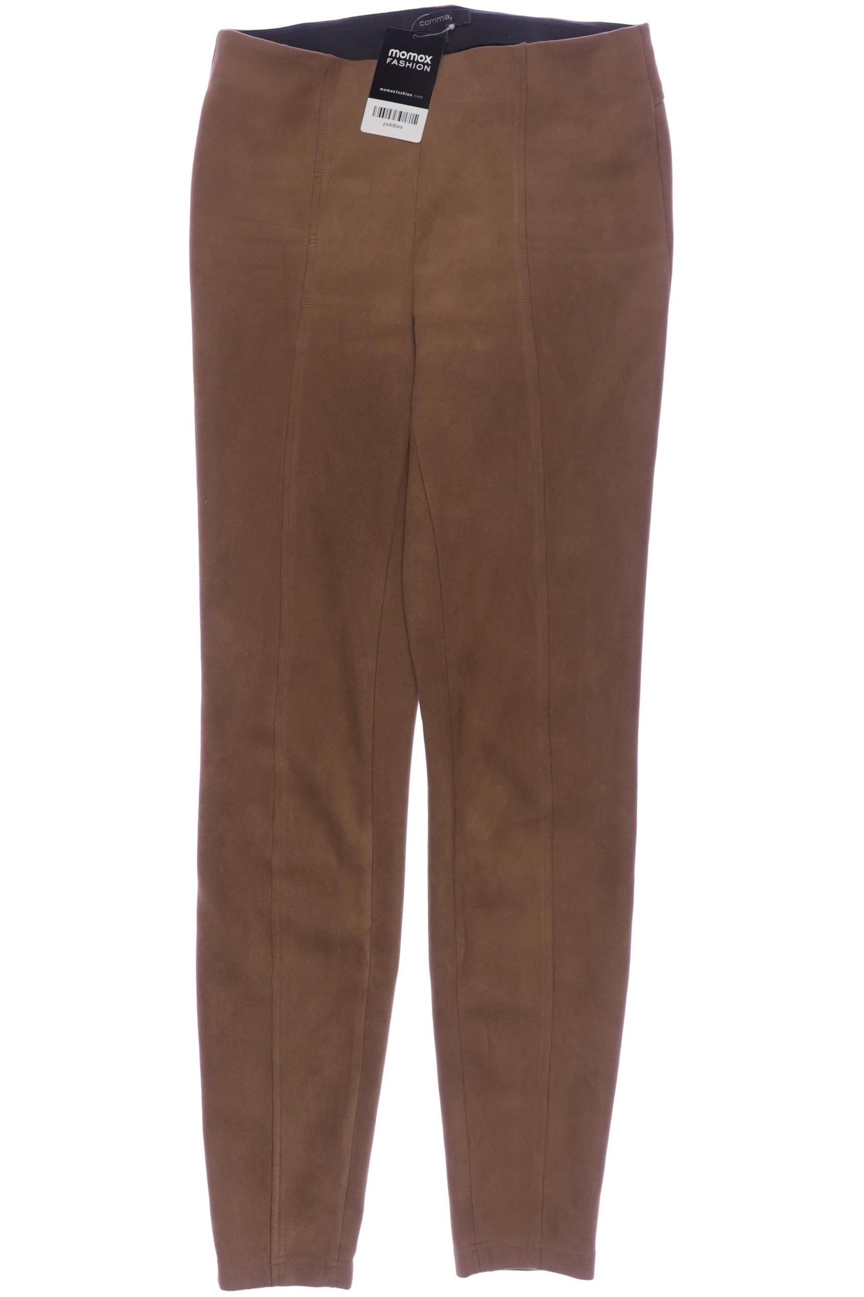 

Comma Damen Stoffhose, beige, Gr. 34