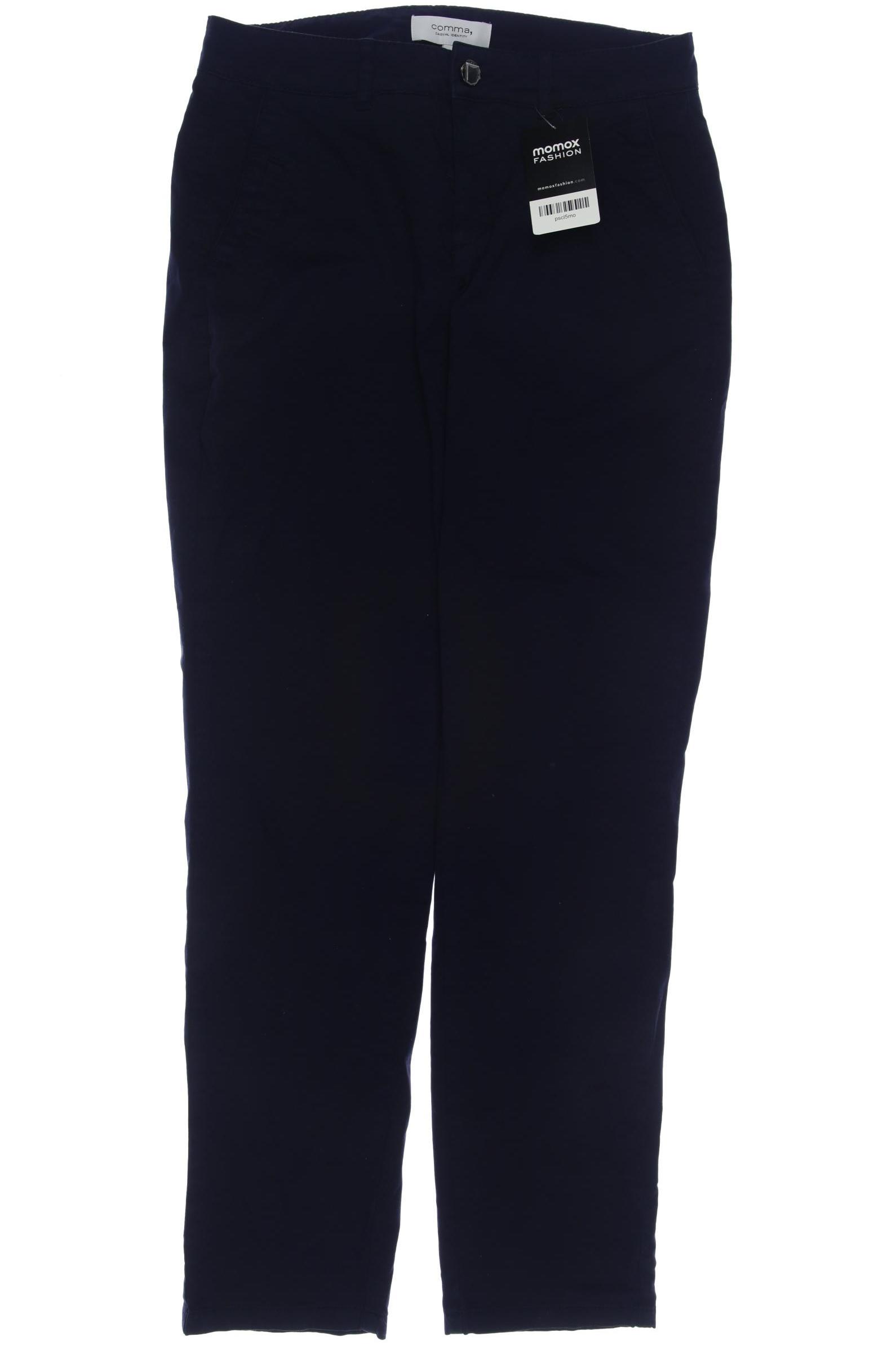 

Comma Damen Stoffhose, marineblau, Gr. 36