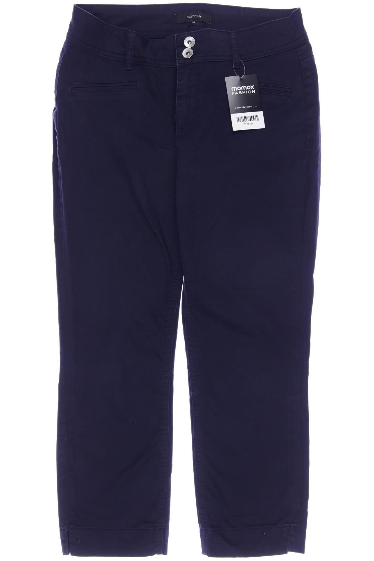 

Comma Damen Stoffhose, marineblau, Gr. 36