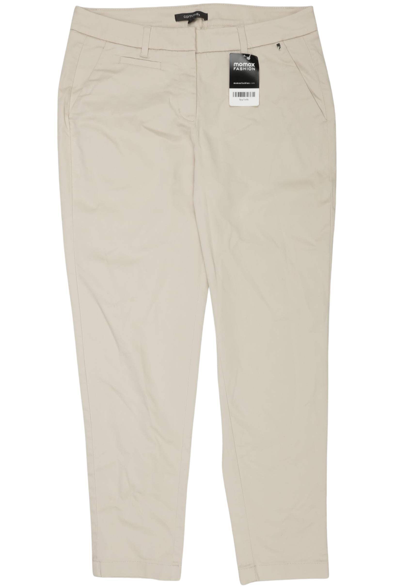 

Comma Damen Stoffhose, beige, Gr. 38