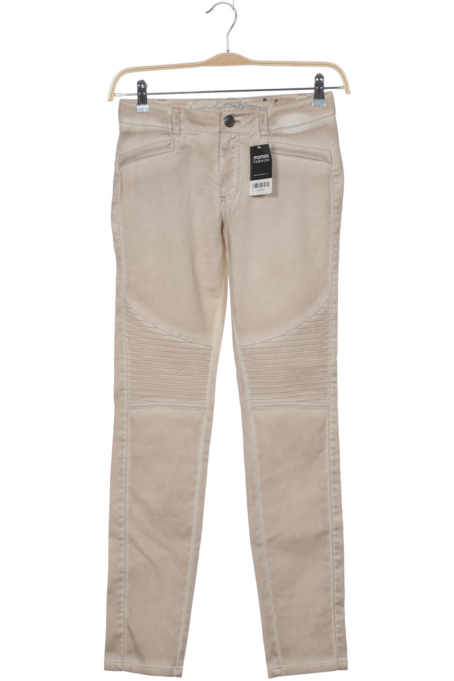 

Comma Damen Stoffhose, beige, Gr. 34