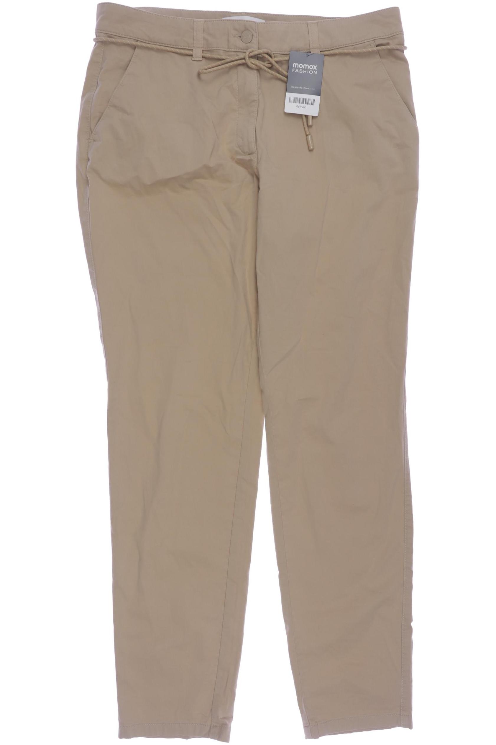 

Comma Damen Stoffhose, beige, Gr. 44