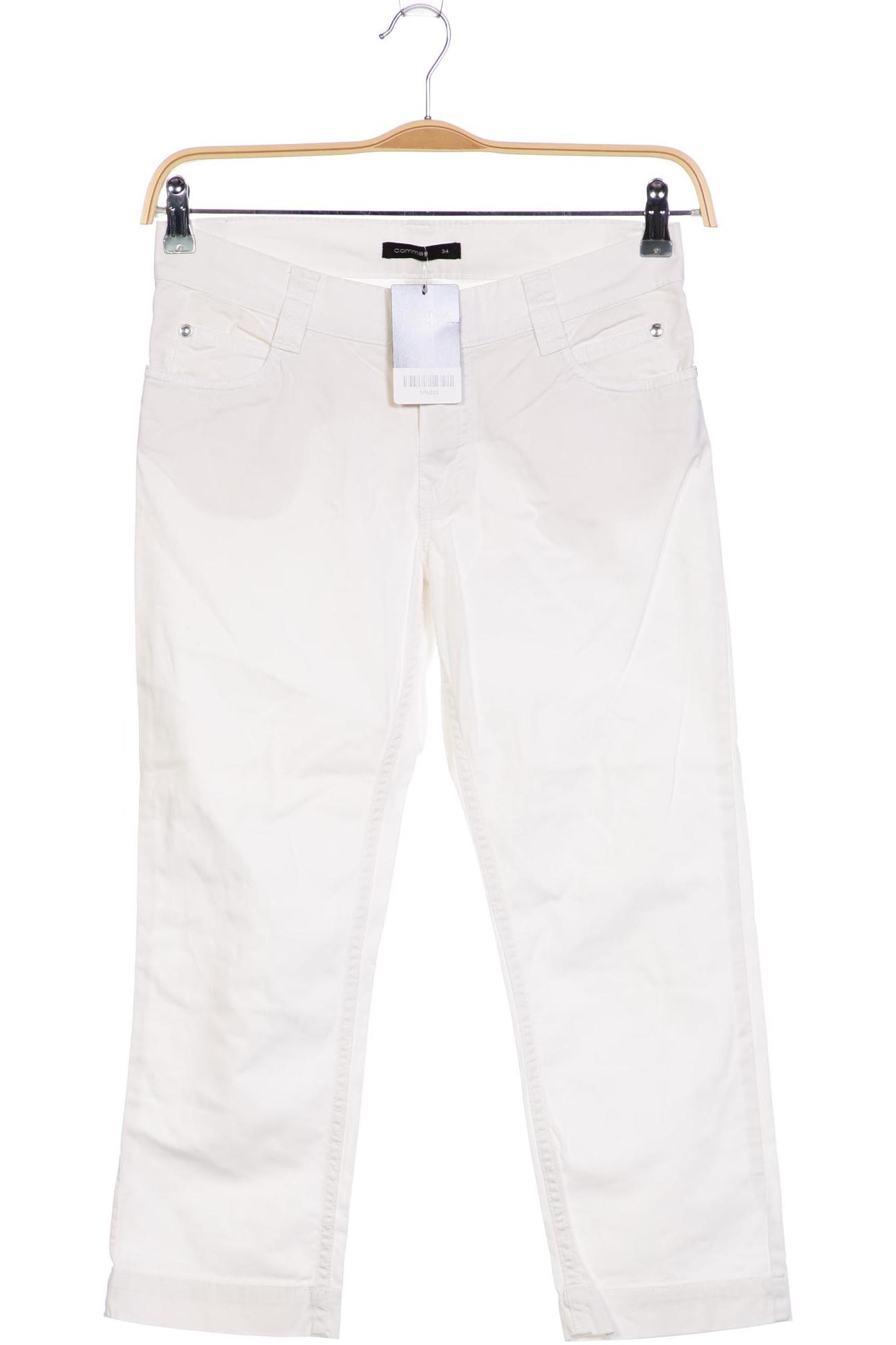 

Comma Damen Stoffhose, weiß, Gr. 34