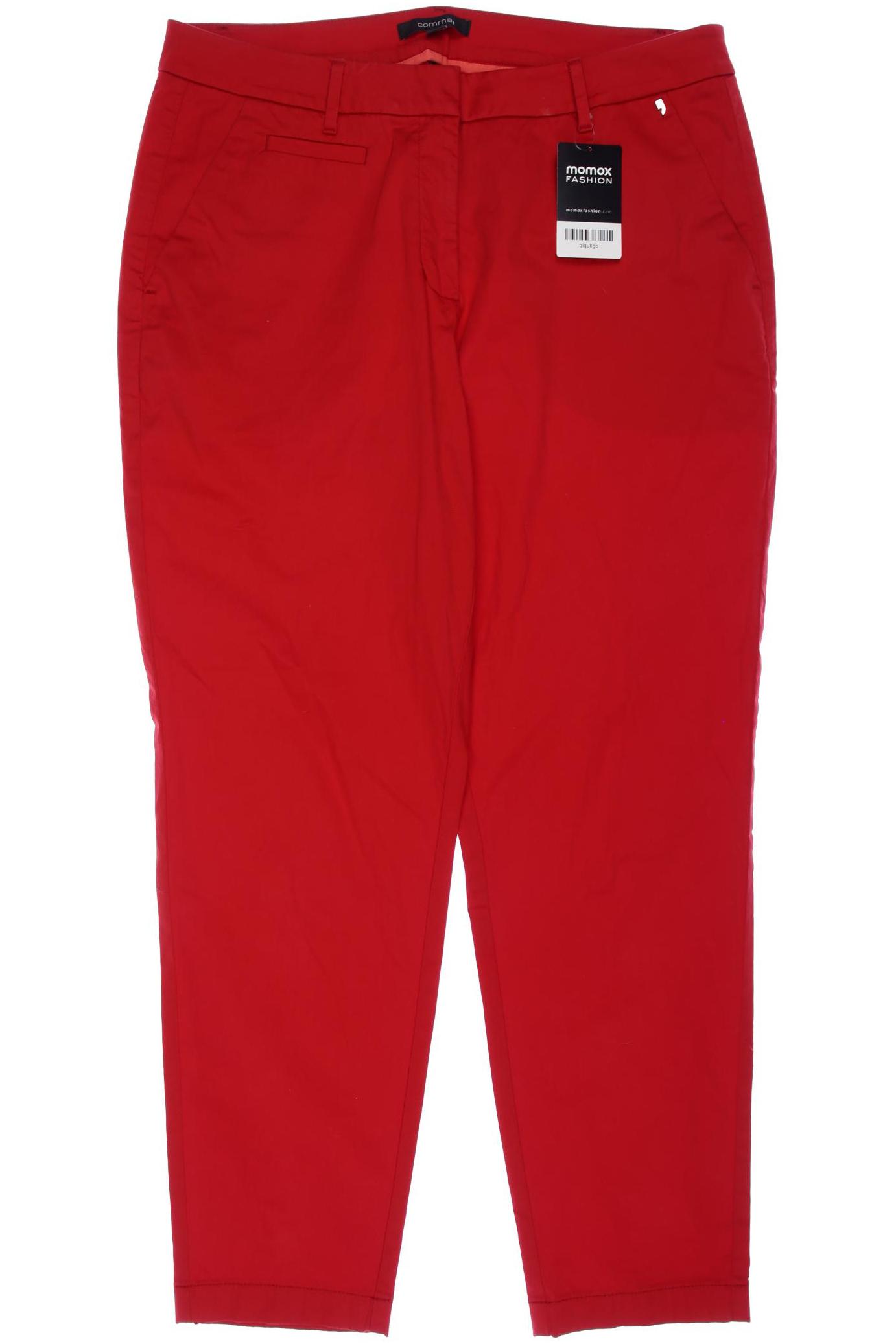 

Comma Damen Stoffhose, rot, Gr. 42