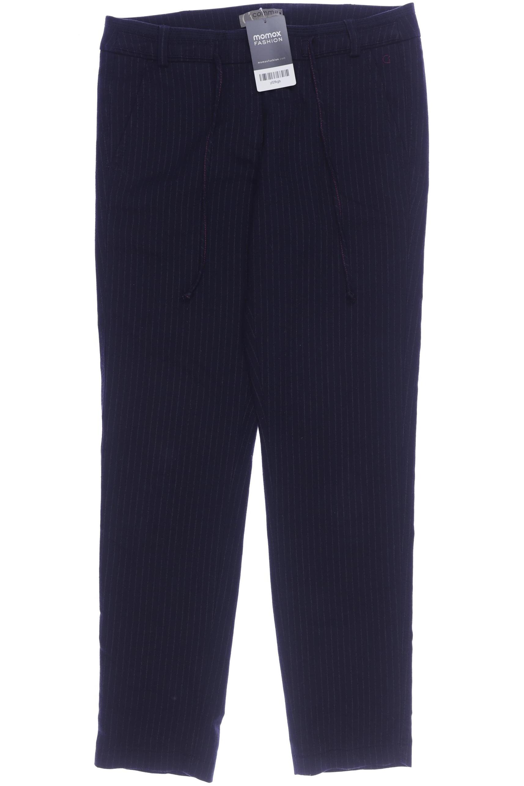 

Comma Damen Stoffhose, marineblau, Gr. 36