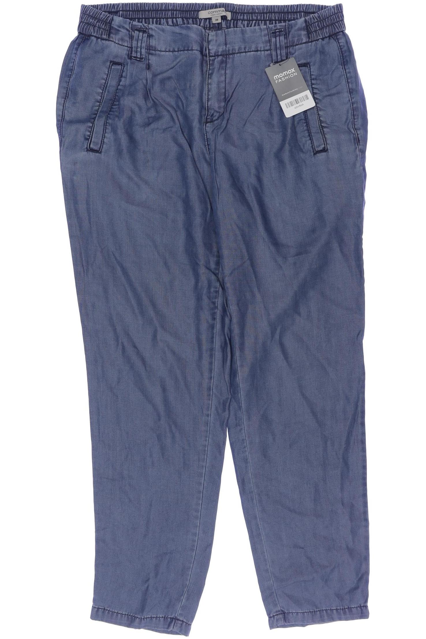 

Comma Damen Stoffhose, blau, Gr. 38
