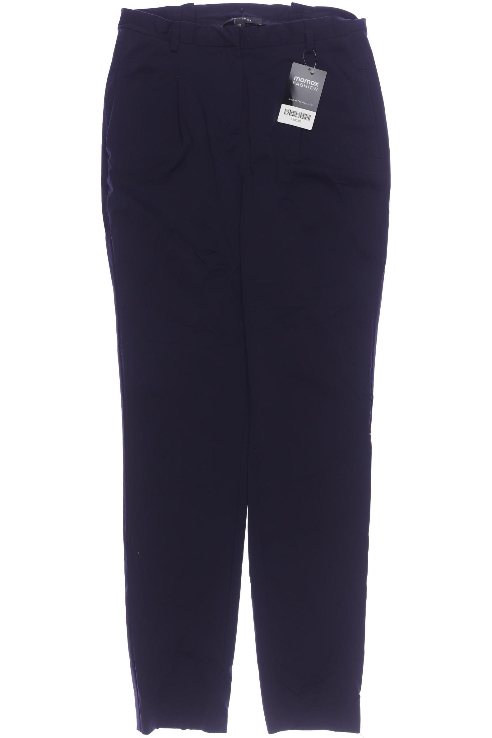 

Comma Damen Stoffhose, marineblau, Gr. 34